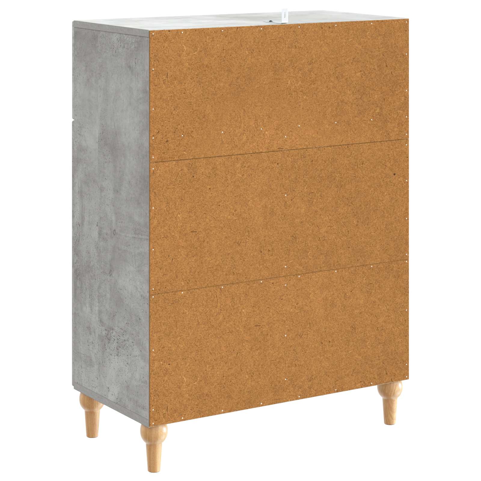 Kreveta Betonska siva 66 x 34,5 x 90 cm Konstruirano drvo