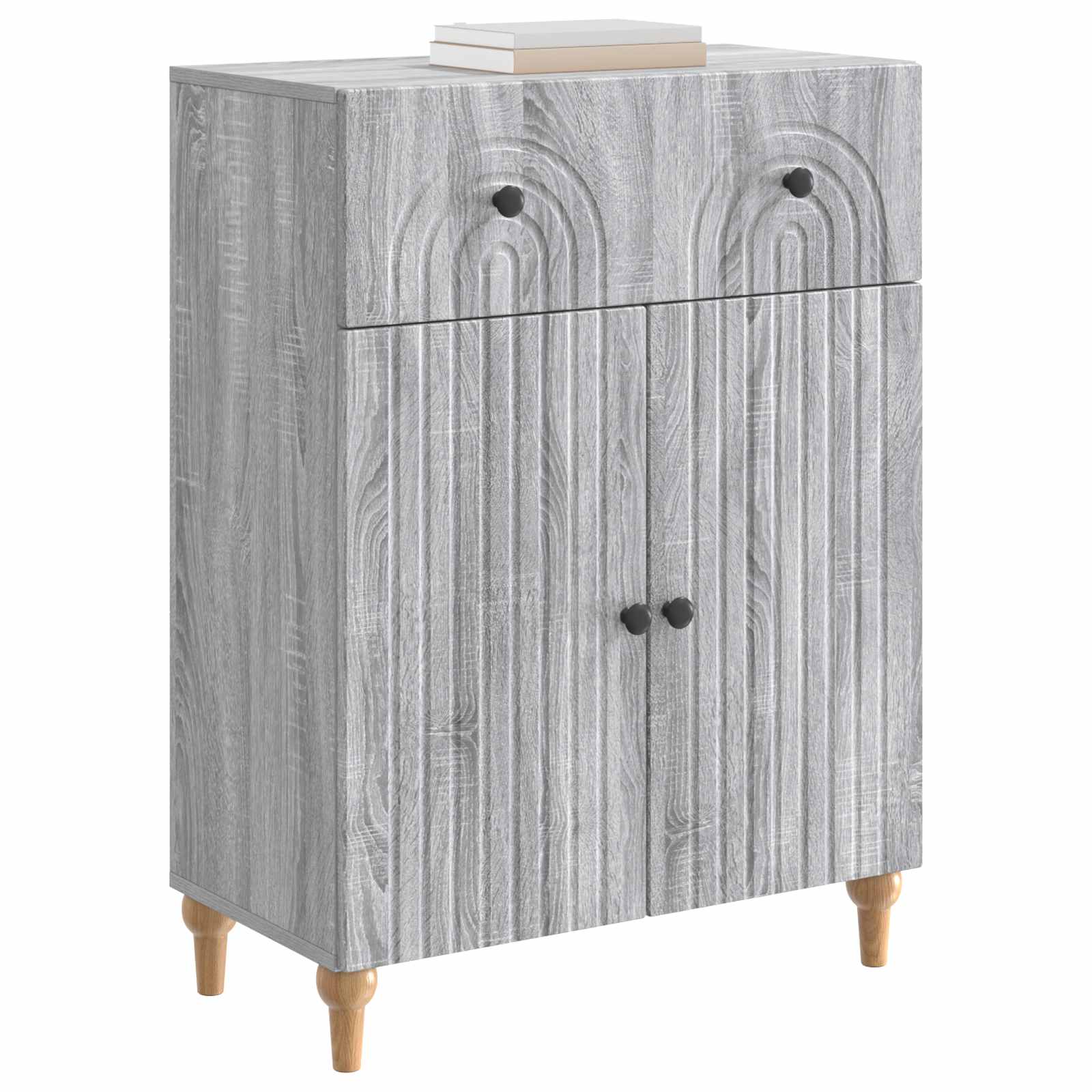 Kreveta Siva sonoma 66 x 34,5 x 90 cm Konstruirano drvo