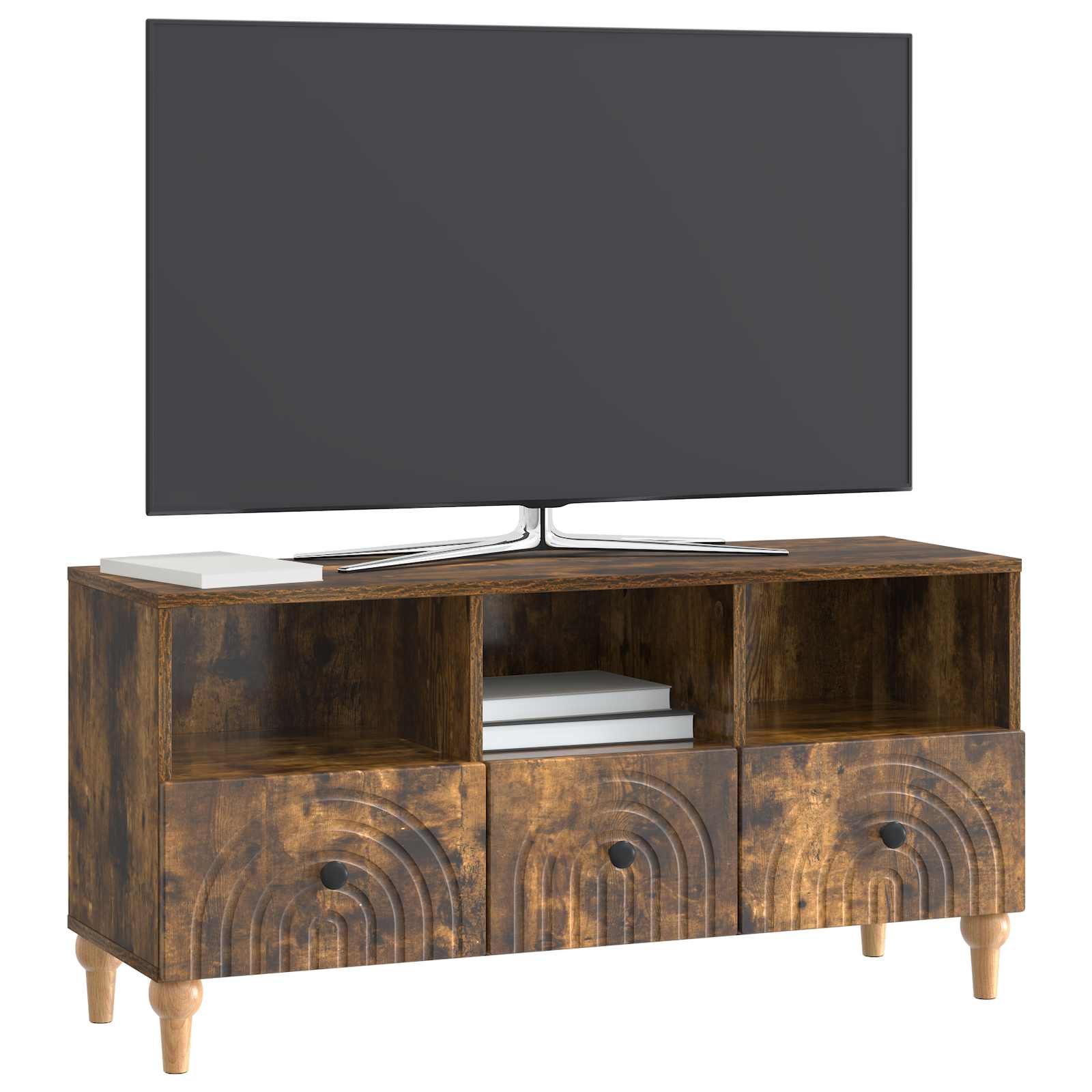 TV ormar Dimljeni Hrast 102 x 34,5 x 50 cm Konstrukcijsko drvo