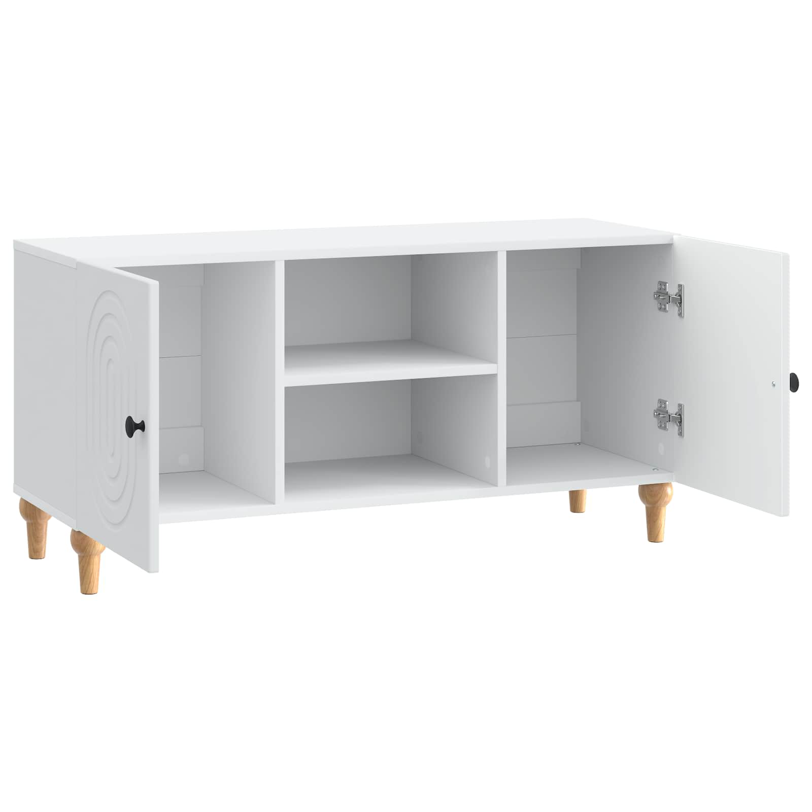TV ormar Bijela 102 x 34,5 x 50 cm Konstruirano drvo