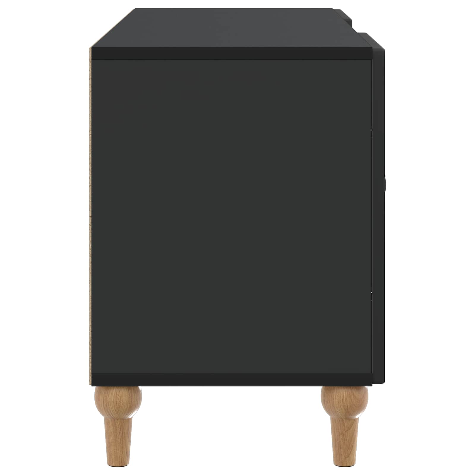 TV ormar Crna 102 x 34,5 x 50 cm Konstruirano drvo