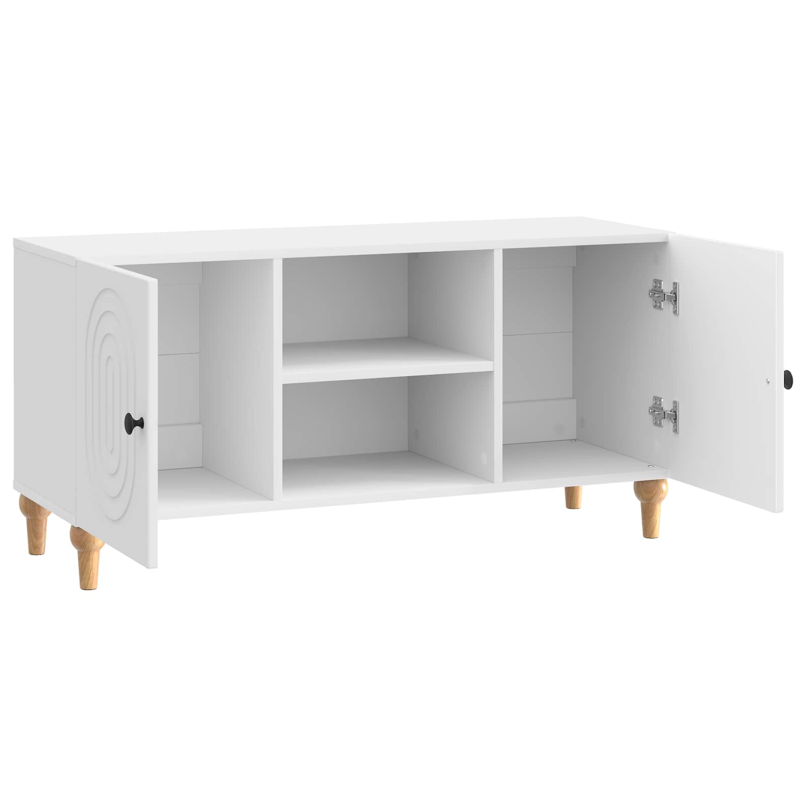 TV ormar Bijela visokog sjaja 102 x 34,5 x 50 cm