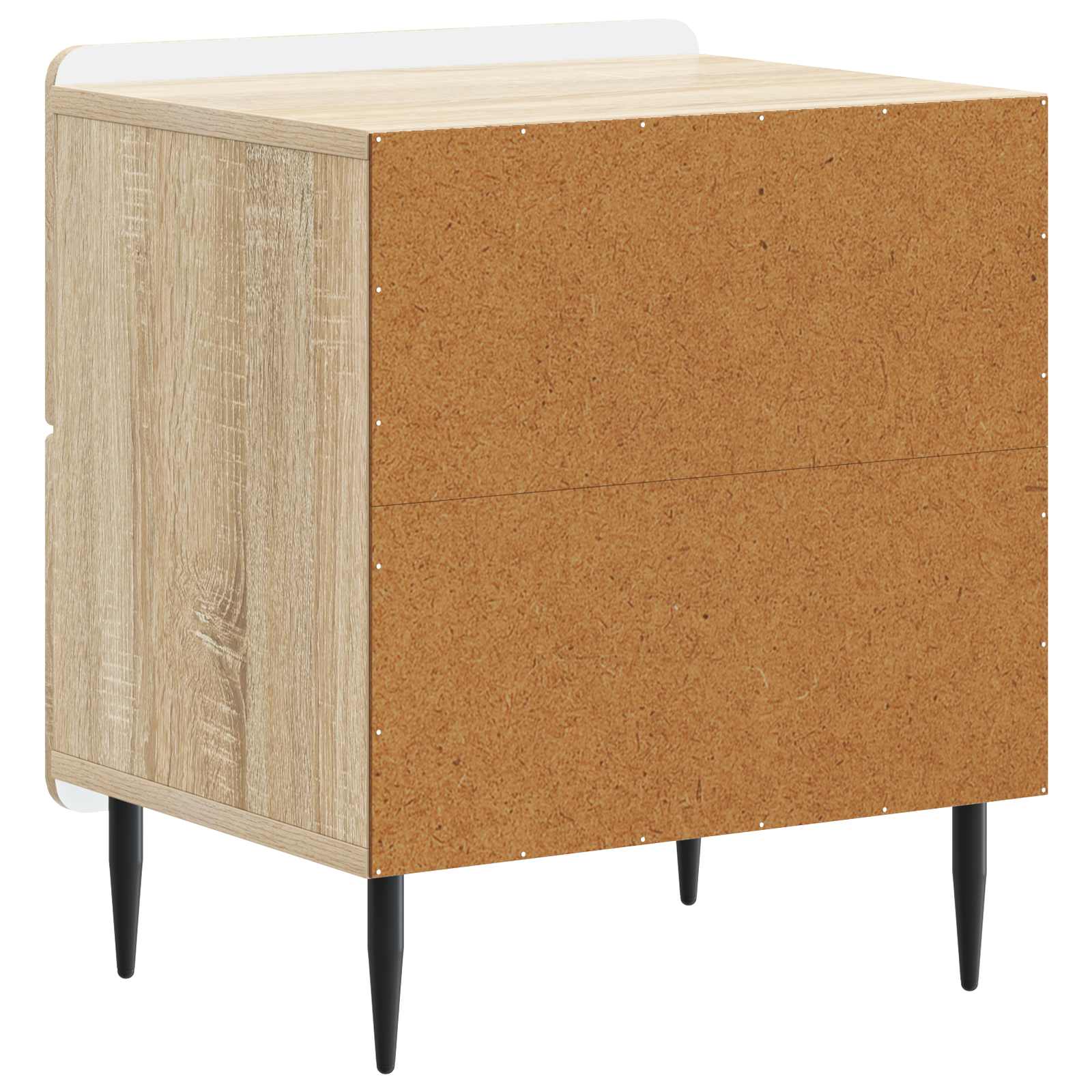 Noćni ormar s ladicama 2 pcs Hrast sonoma 43 x 34,5 x 49,5 cm