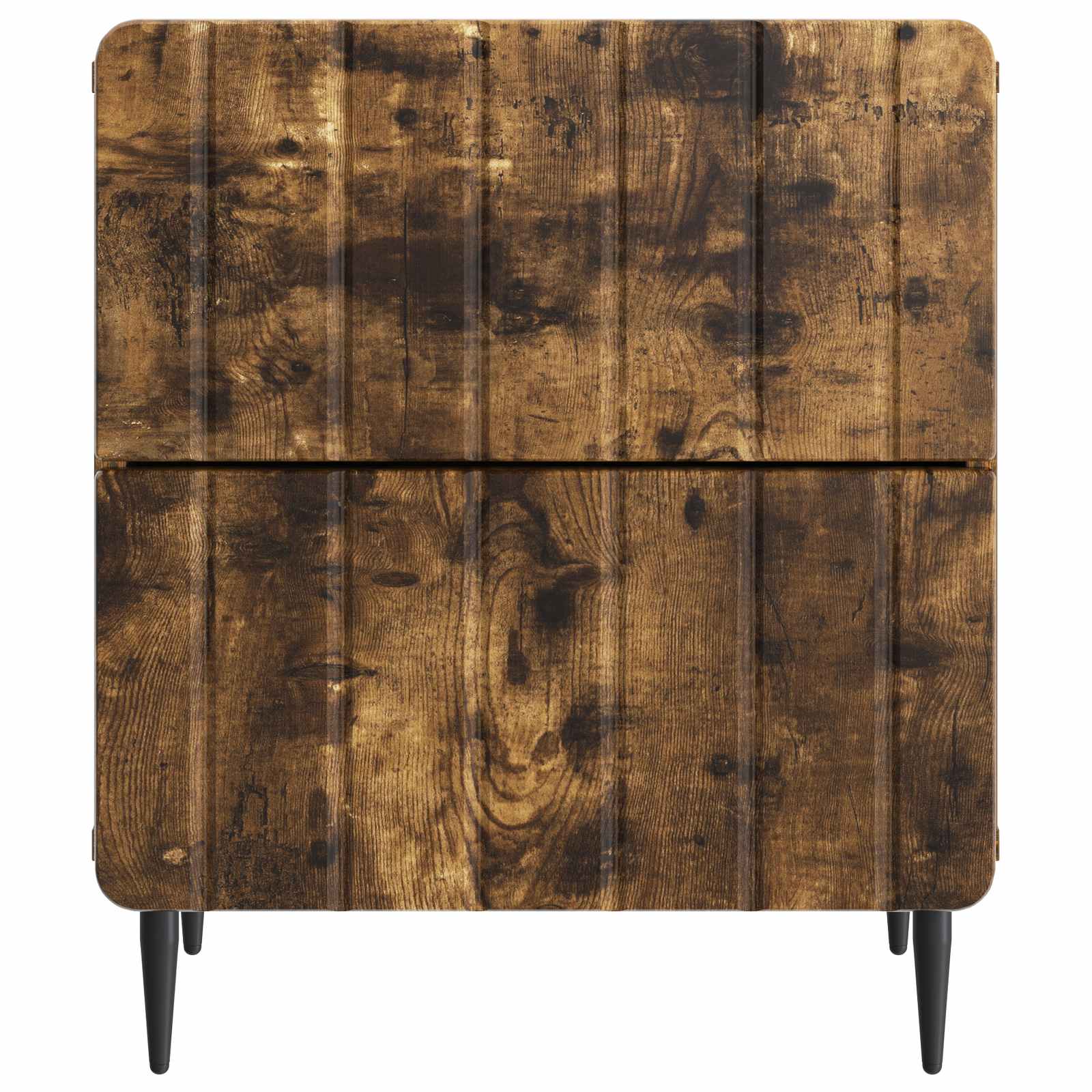 Noćni ormar s ladicama Dimljeni hrast 43 x 34,5 x 49,5 cm