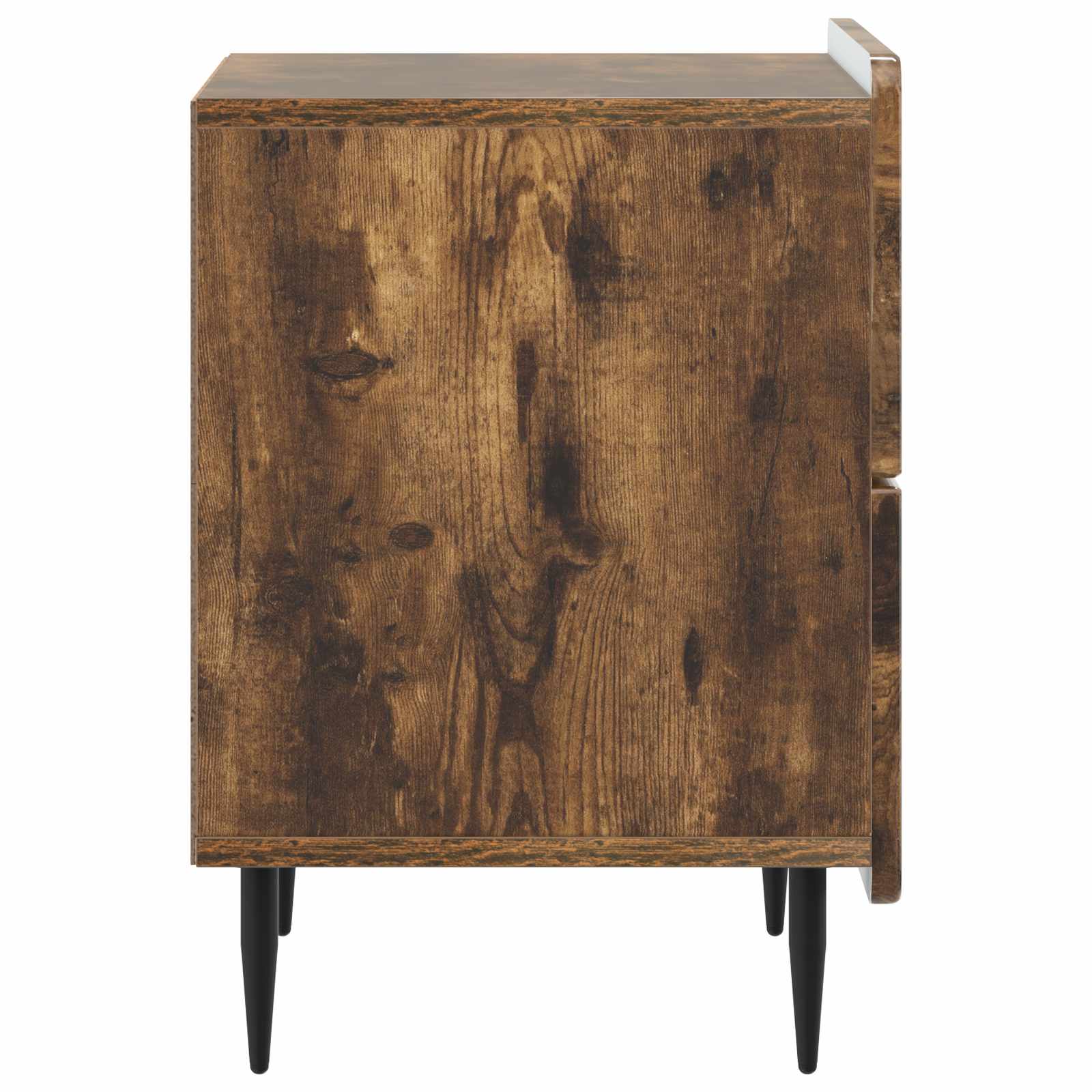 Noćni ormar s ladicama Dimljeni hrast 43 x 34,5 x 49,5 cm