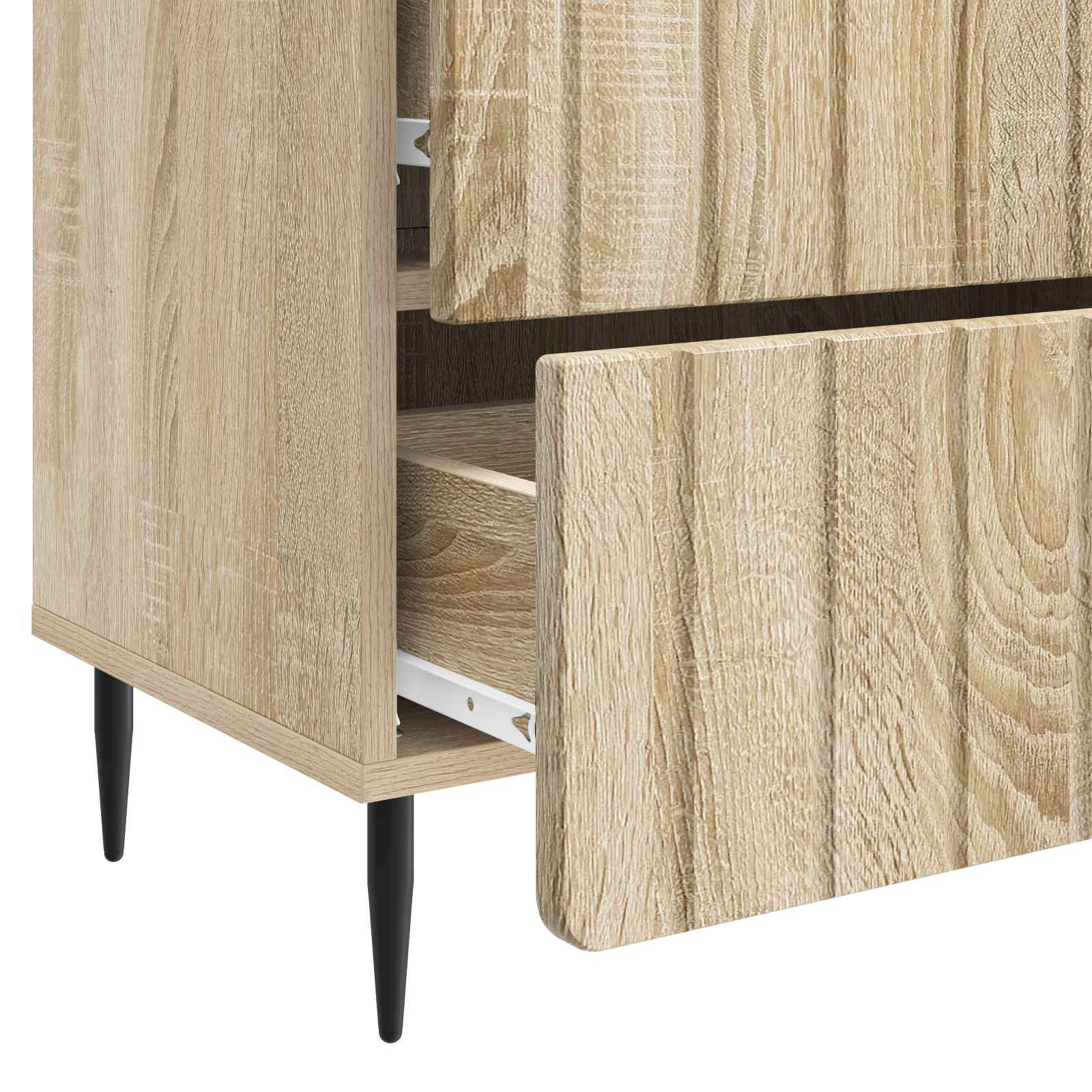 Noćni ormar Hrast sonoma 62 x 34,5 x 49,5 cm Konstruirano drvo