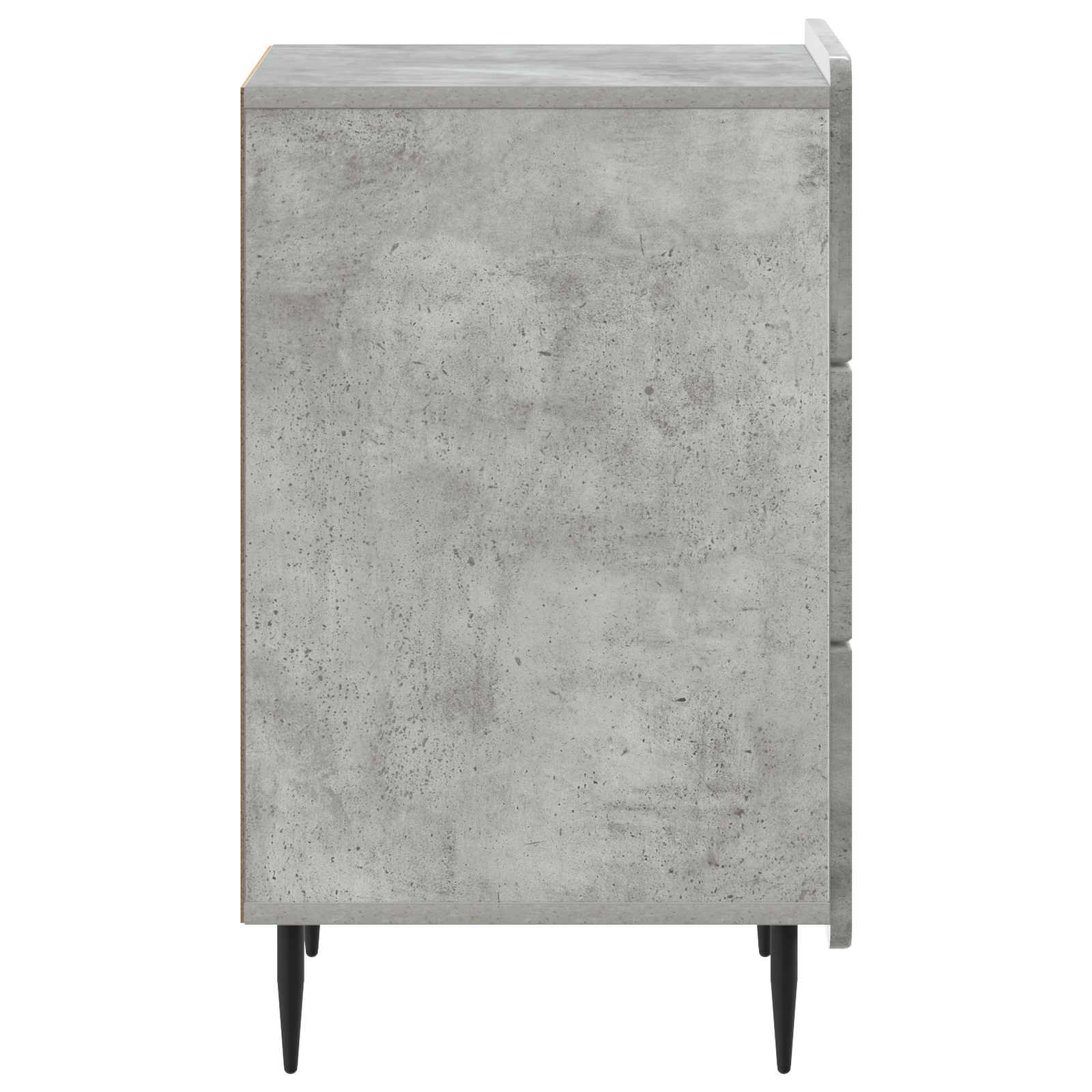 Noćni ormar Betonska siva 43x 41 x 68 cm Konstruirano drvo