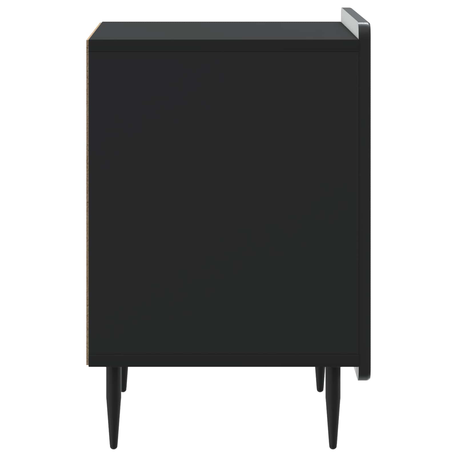 Noćni ormar Crna 43 x 34,5 x 52 cm Konstruirano drvo