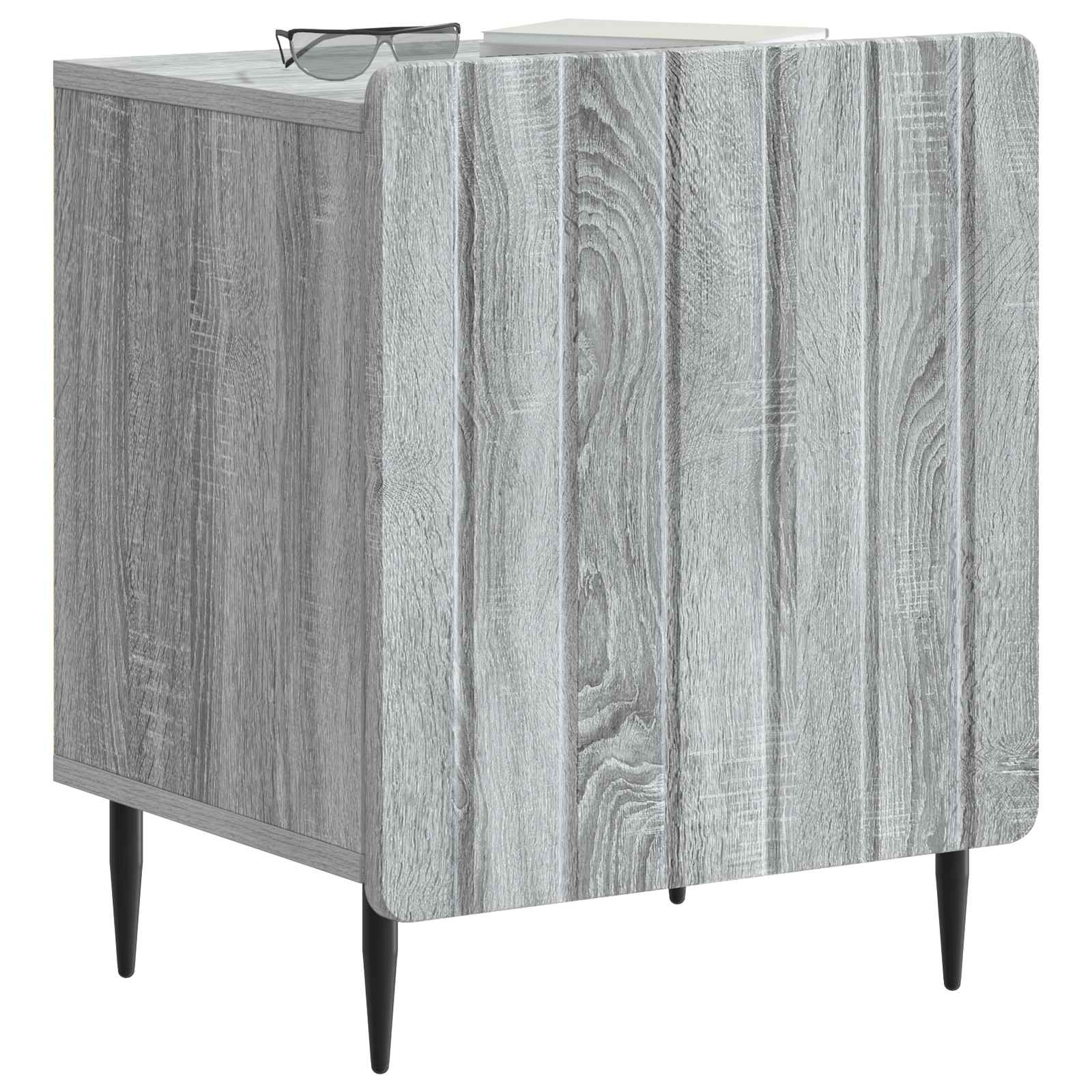 Noćni ormar Siva sonoma 43 x 34,5 x 52 cm Konstruirano drvo