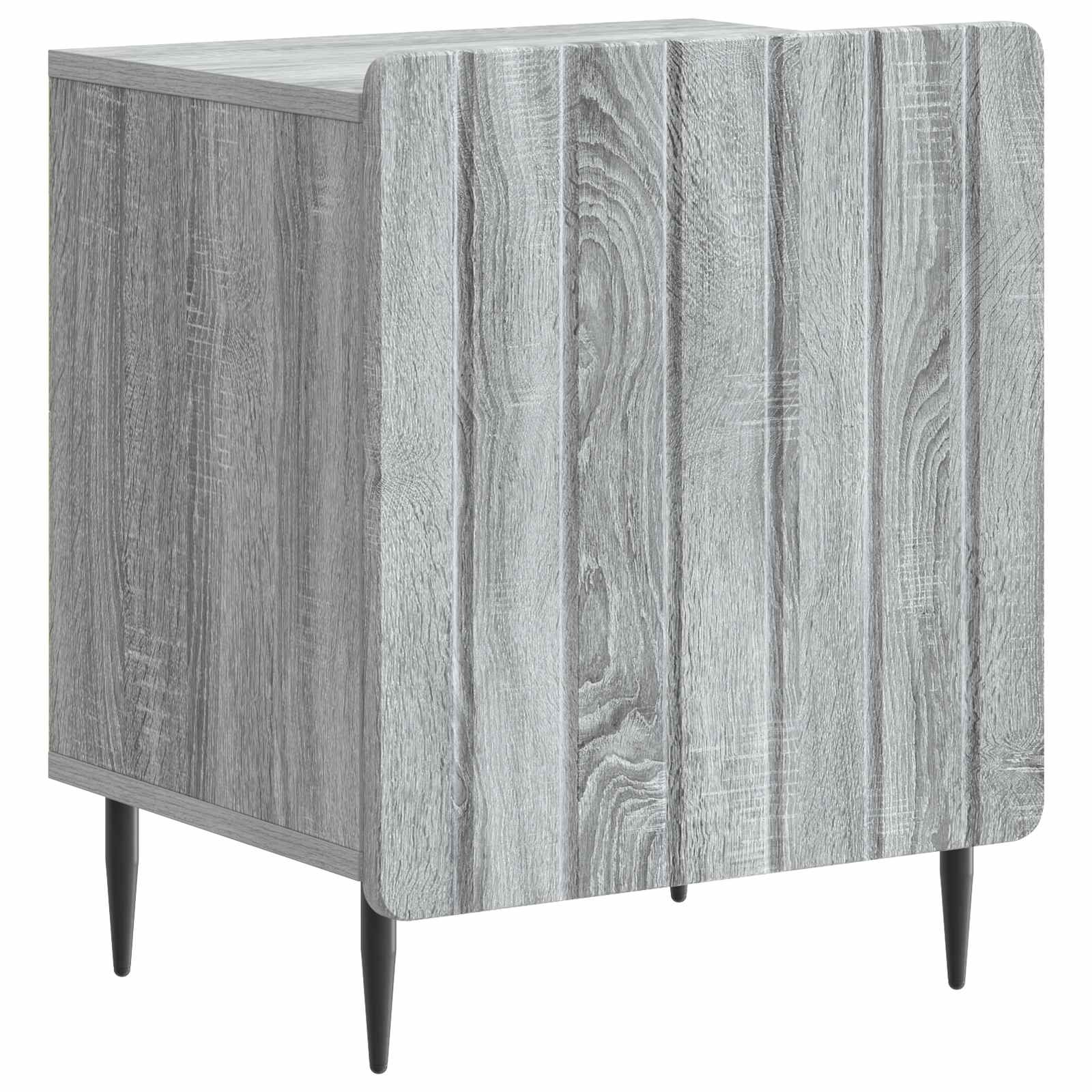 Noćni ormar 2 pcs Siva sonoma 43 x 34,5 x 52 cm
