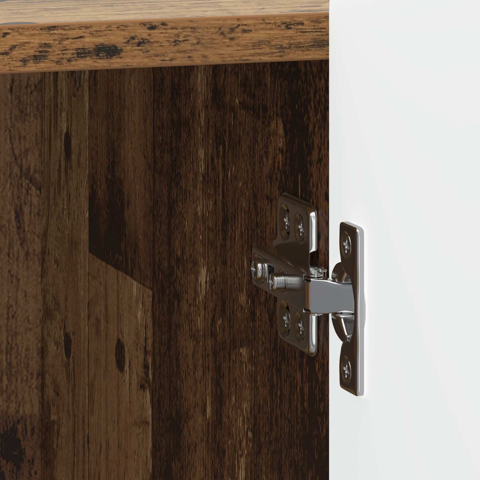 Noćni ormar 2 pcs Staro drvo 43 x 34,5 x 52 cm