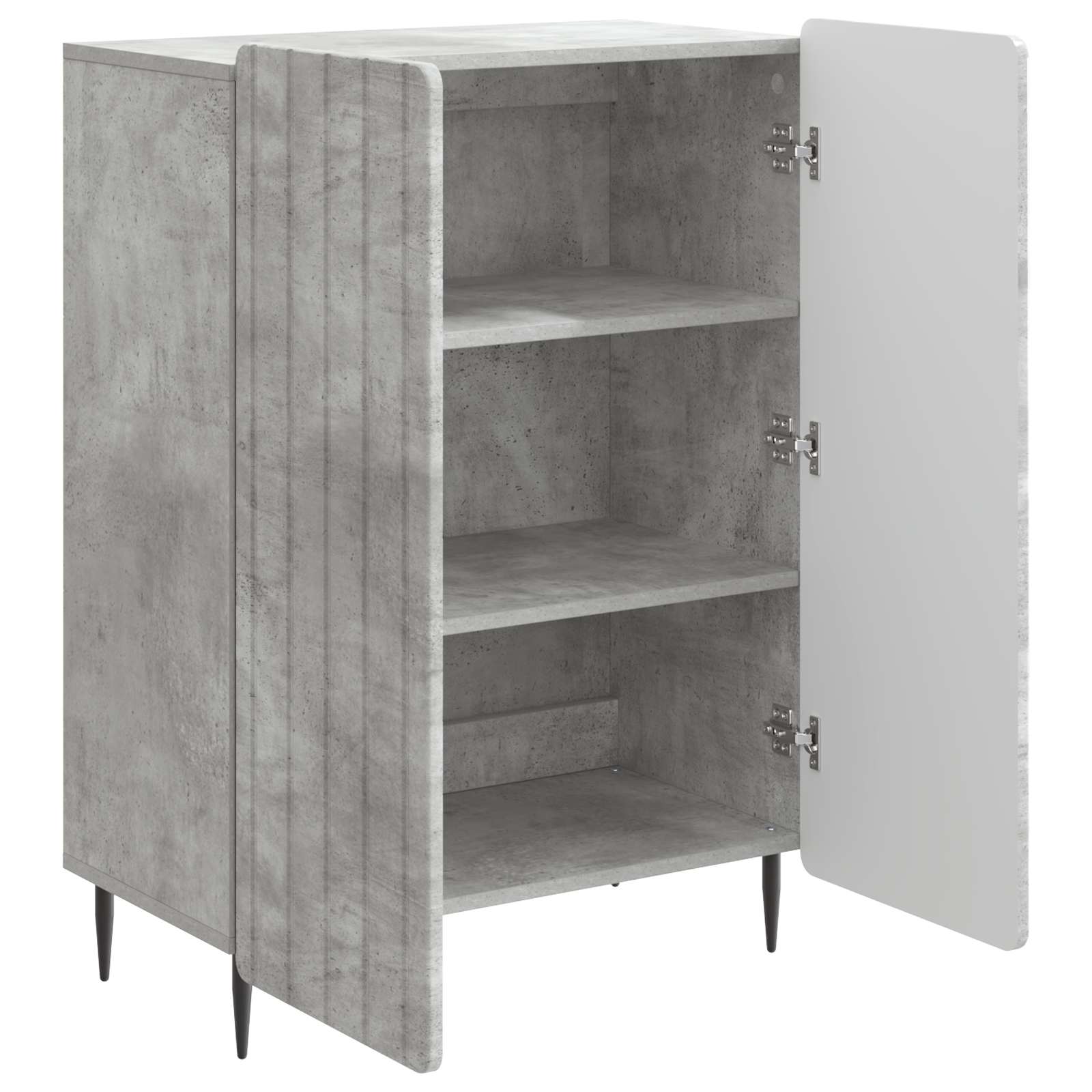 Kreveta Betonska siva 66 x 34,5 x 92 cm Konstruirano drvo