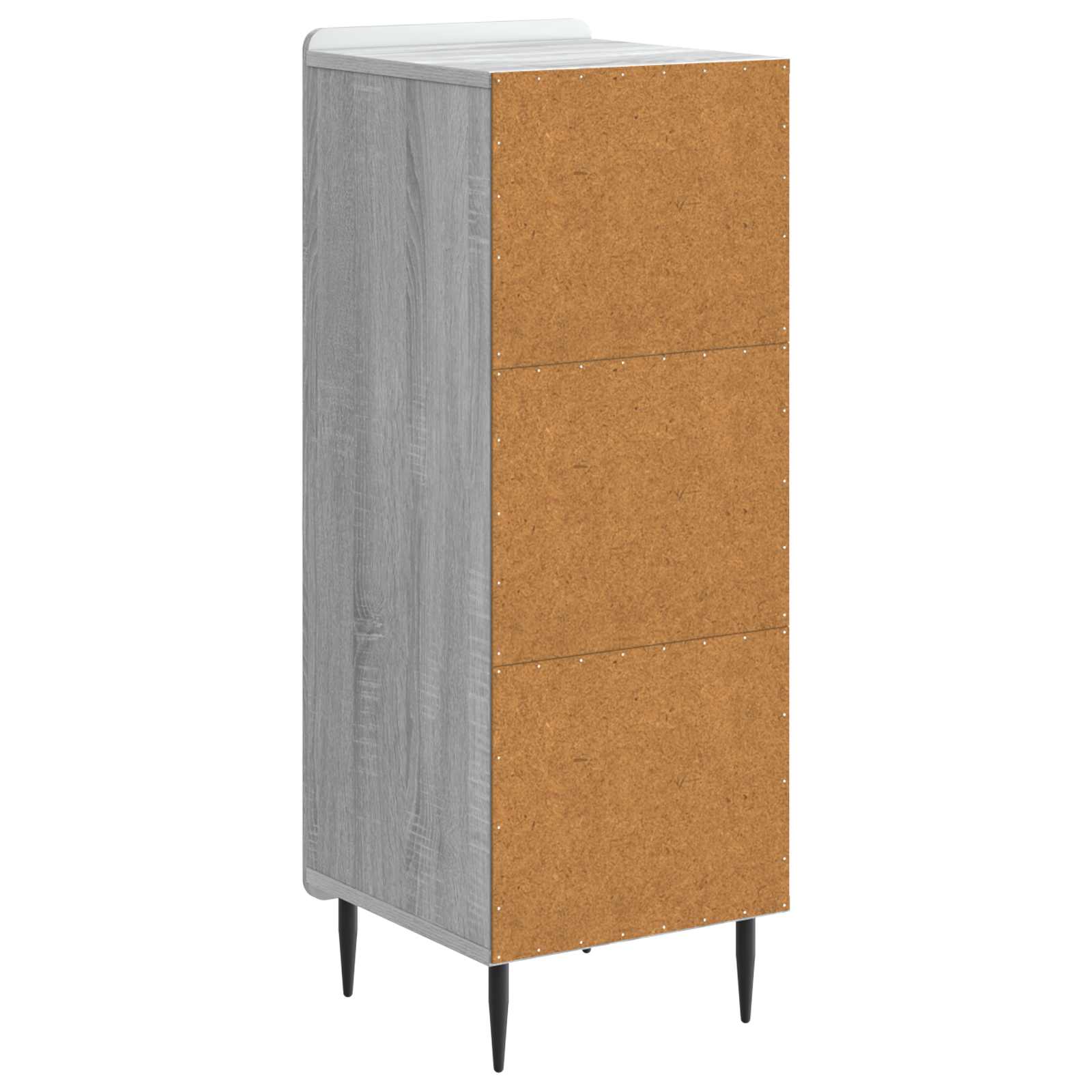 Kreveta Siva sonoma 34,5 x 33 x 92 cm Konstruirano drvo