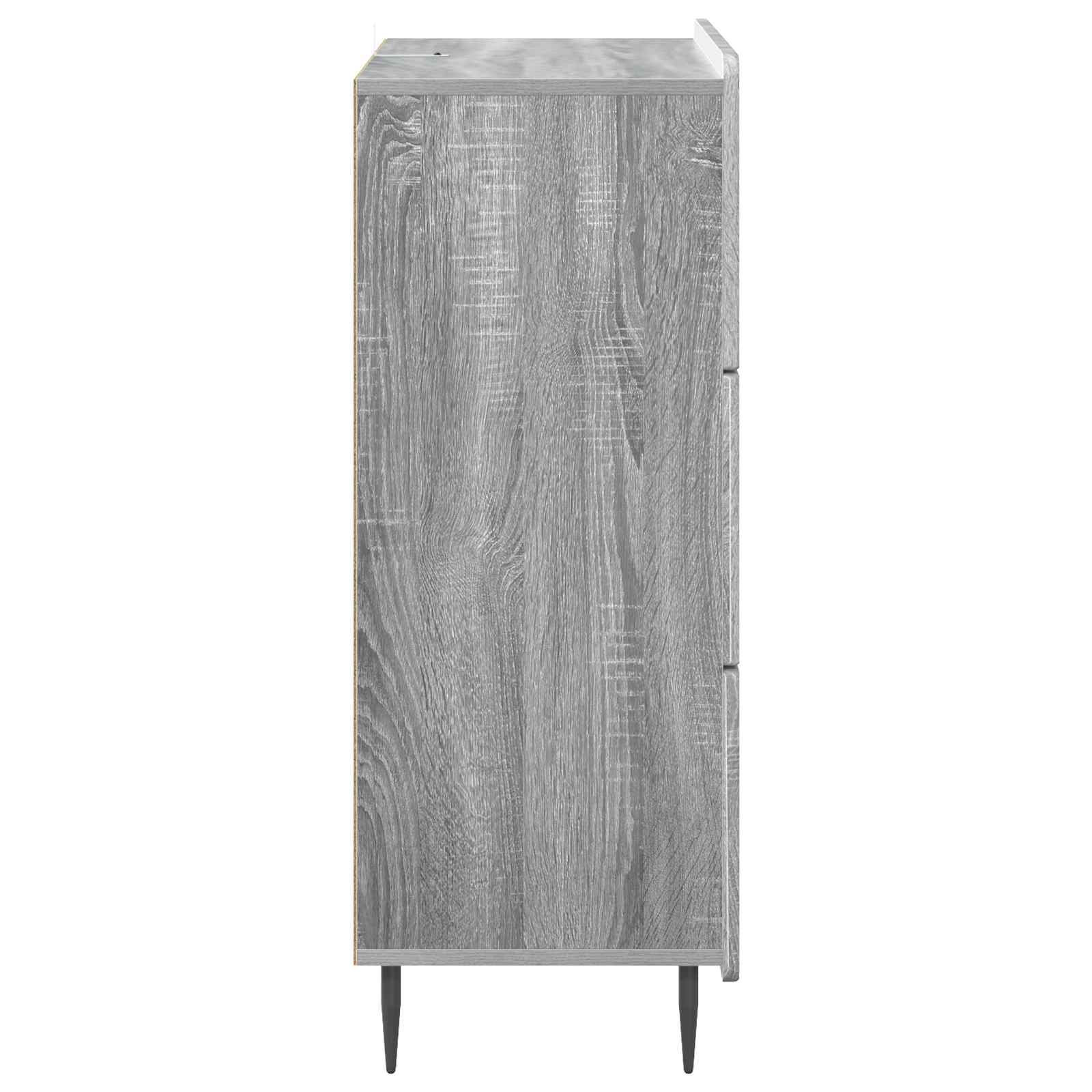 Ormar s ladicama Siva sonoma 66 x 34,5 x 92 cm