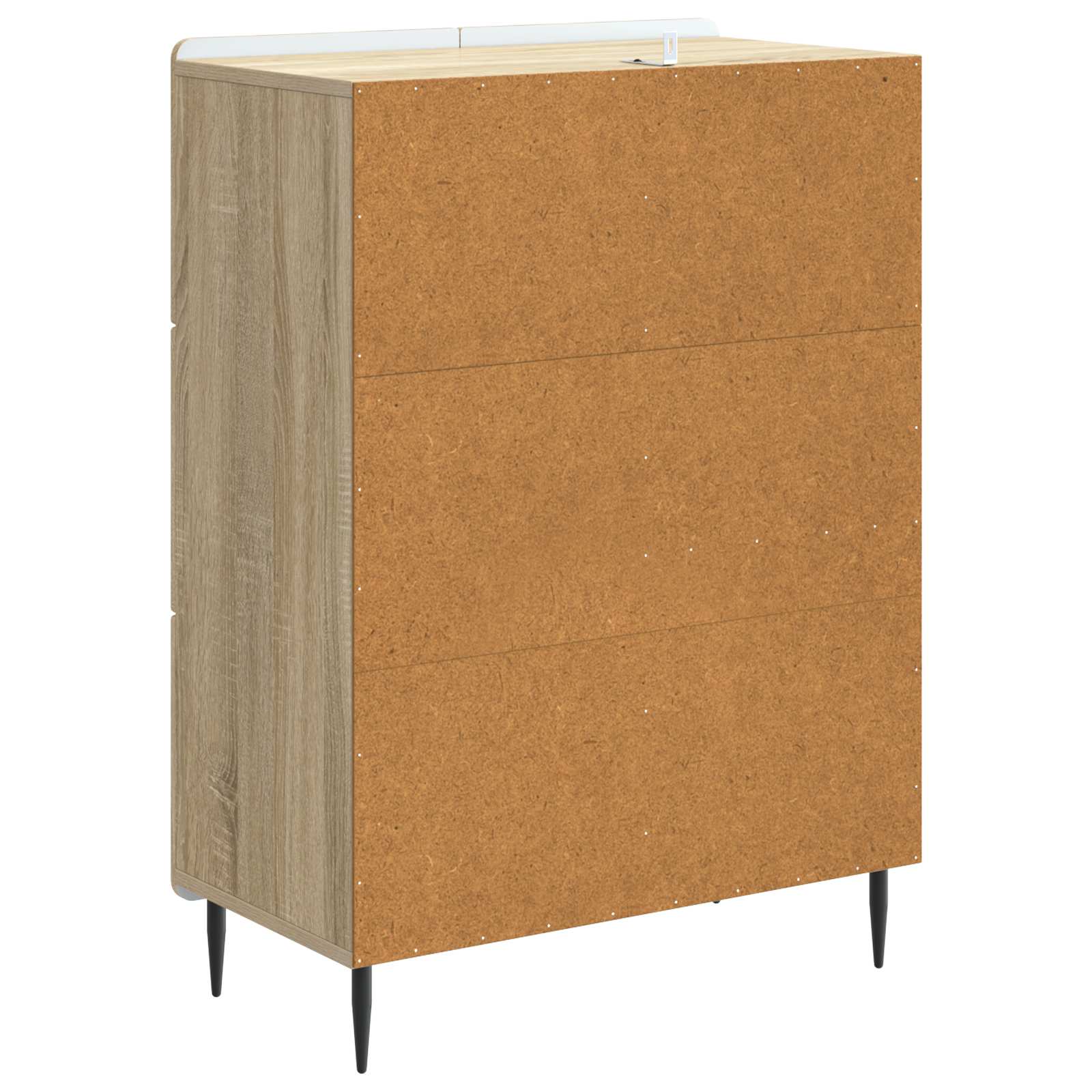 Kreveta Hrast sonoma 66 x 34,5 x 91,5 cm Konstruirano drvo