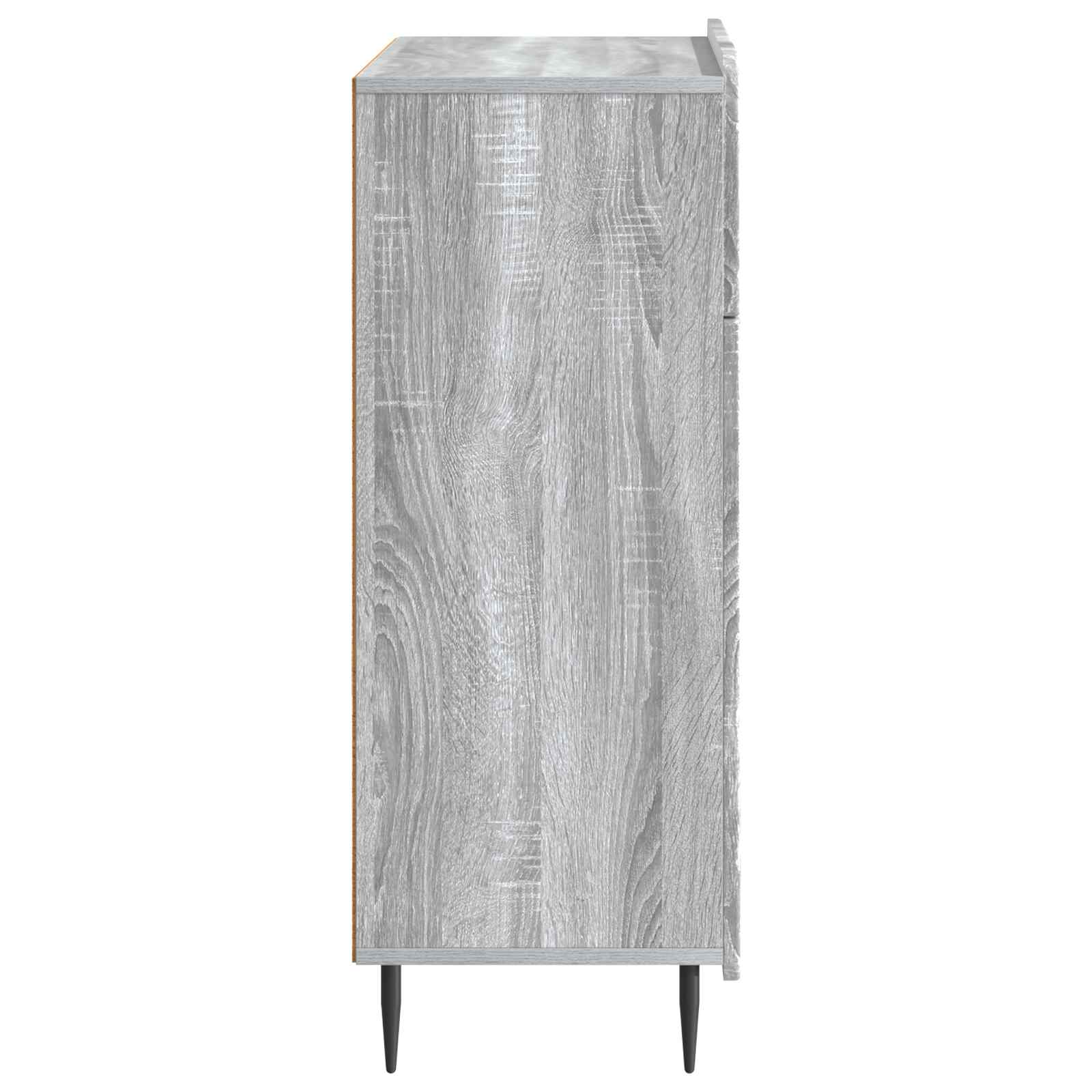 Kreveta Siva sonoma 66 x 34,5 x 92 cm Konstruirano drvo
