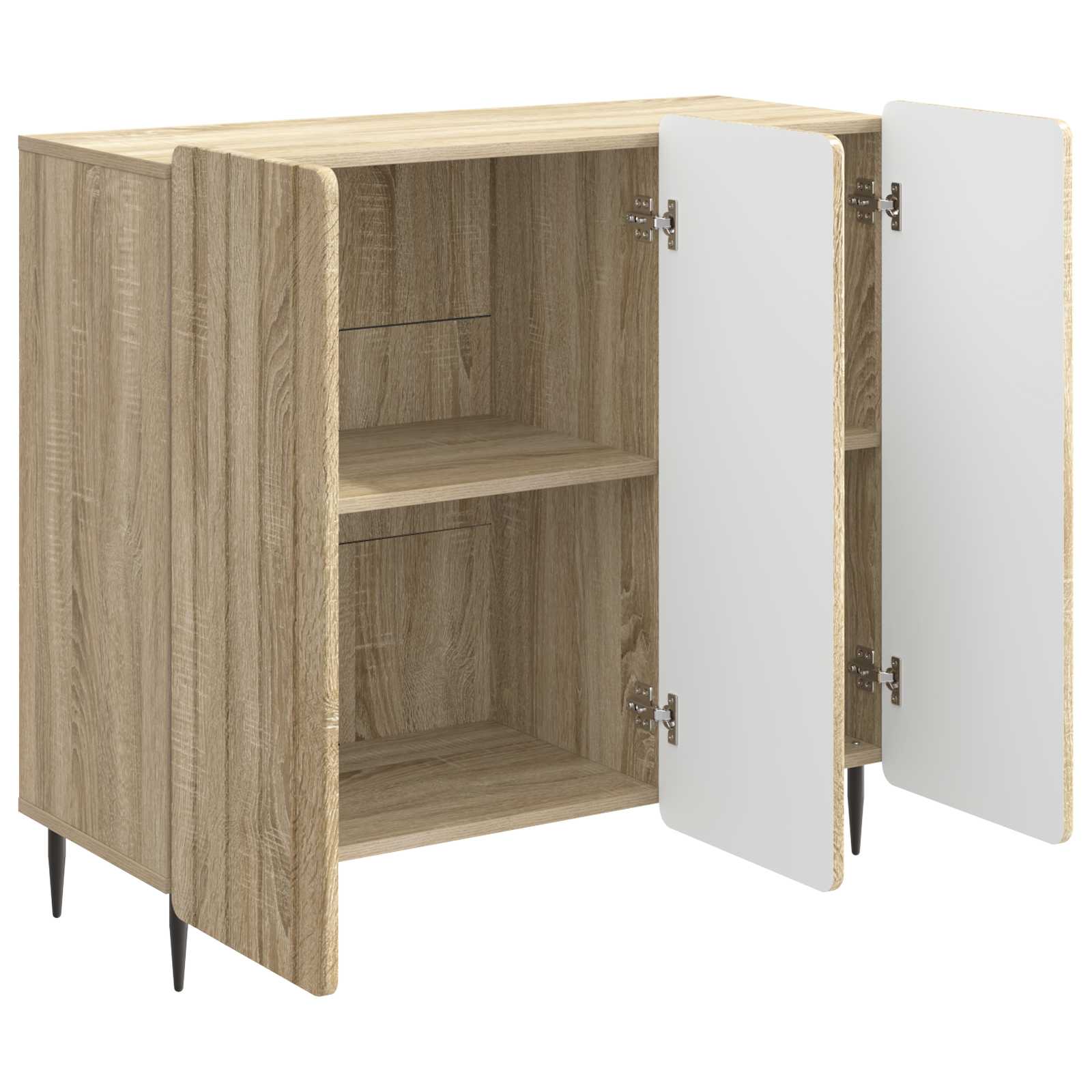 Kreveta Hrast sonoma 89 x 34,5 x 82 cm Konstruirano drvo