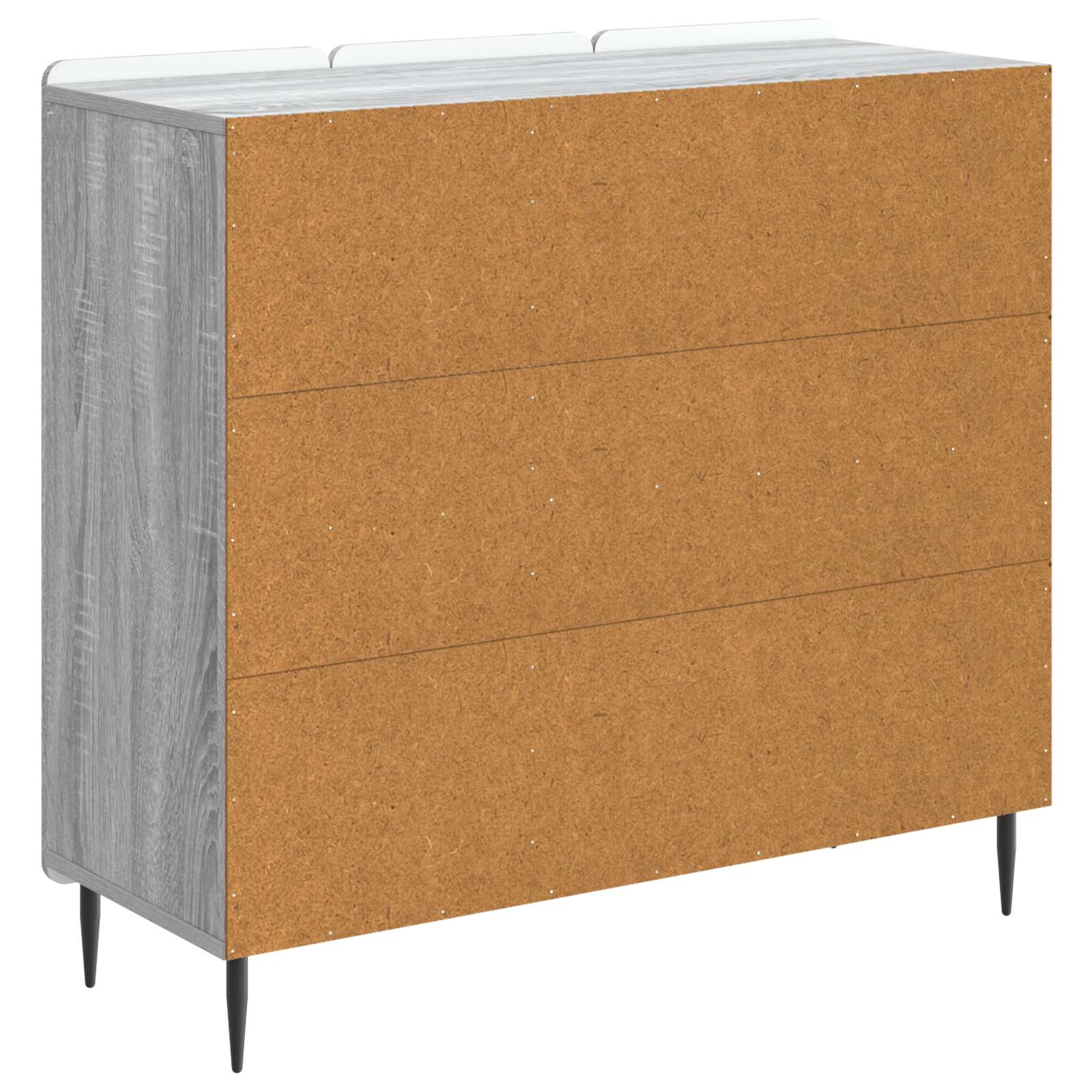 Kreveta Siva sonoma 89 x 34,5 x 82 cm Konstruirano drvo