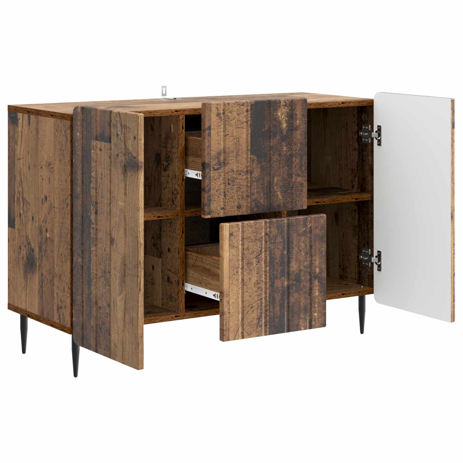 Kreveta Staro drvo 89 x 34,5 x 62 cm Konstruirano drvo