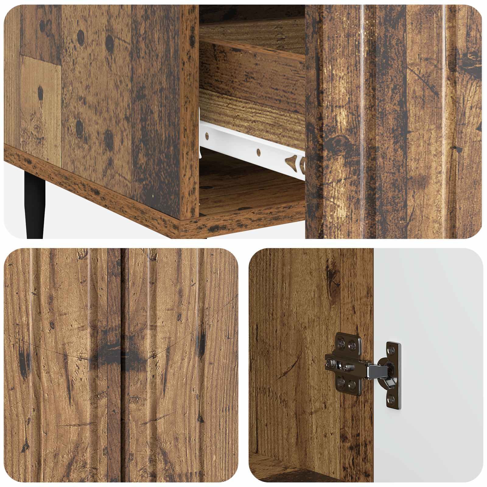 Kreveta Staro drvo 66 x 34,5 x 97 cm Konstruirano drvo