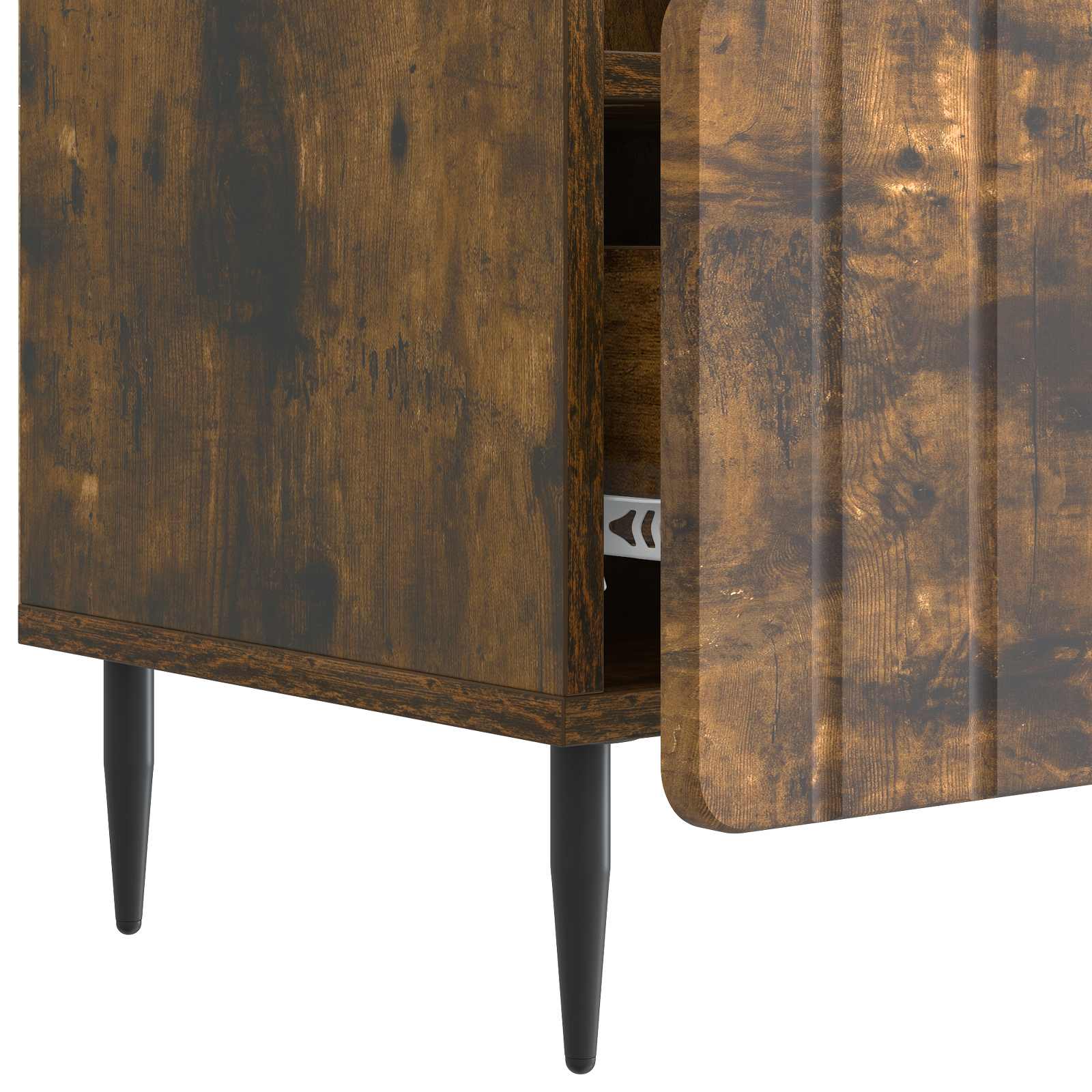 TV ormar Dimljeni hrast 102 x 34,5 x 50 cm Konstruirano drvo