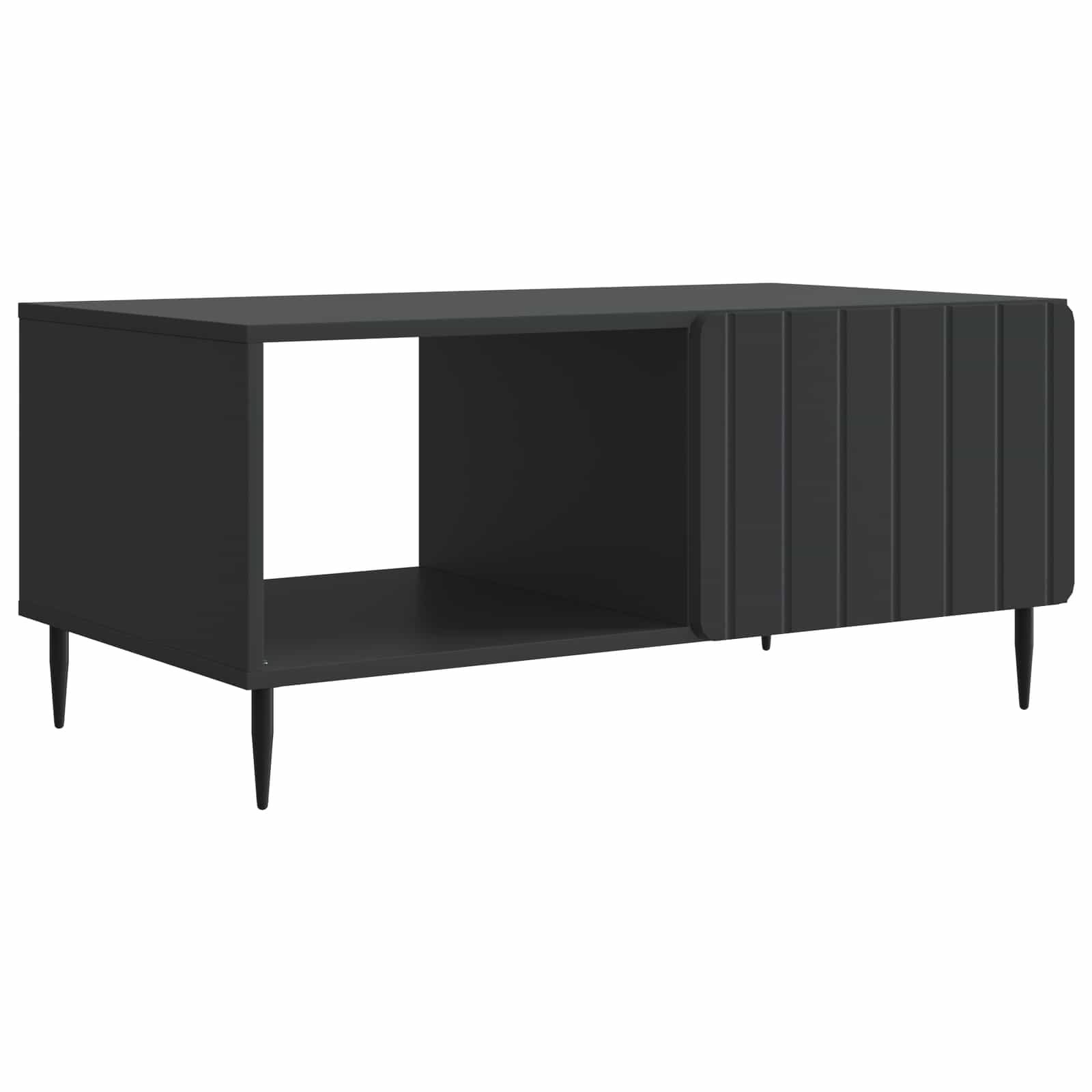 Kava Stol Crna 90 x 50 x 40 cm Konstruirano drvo