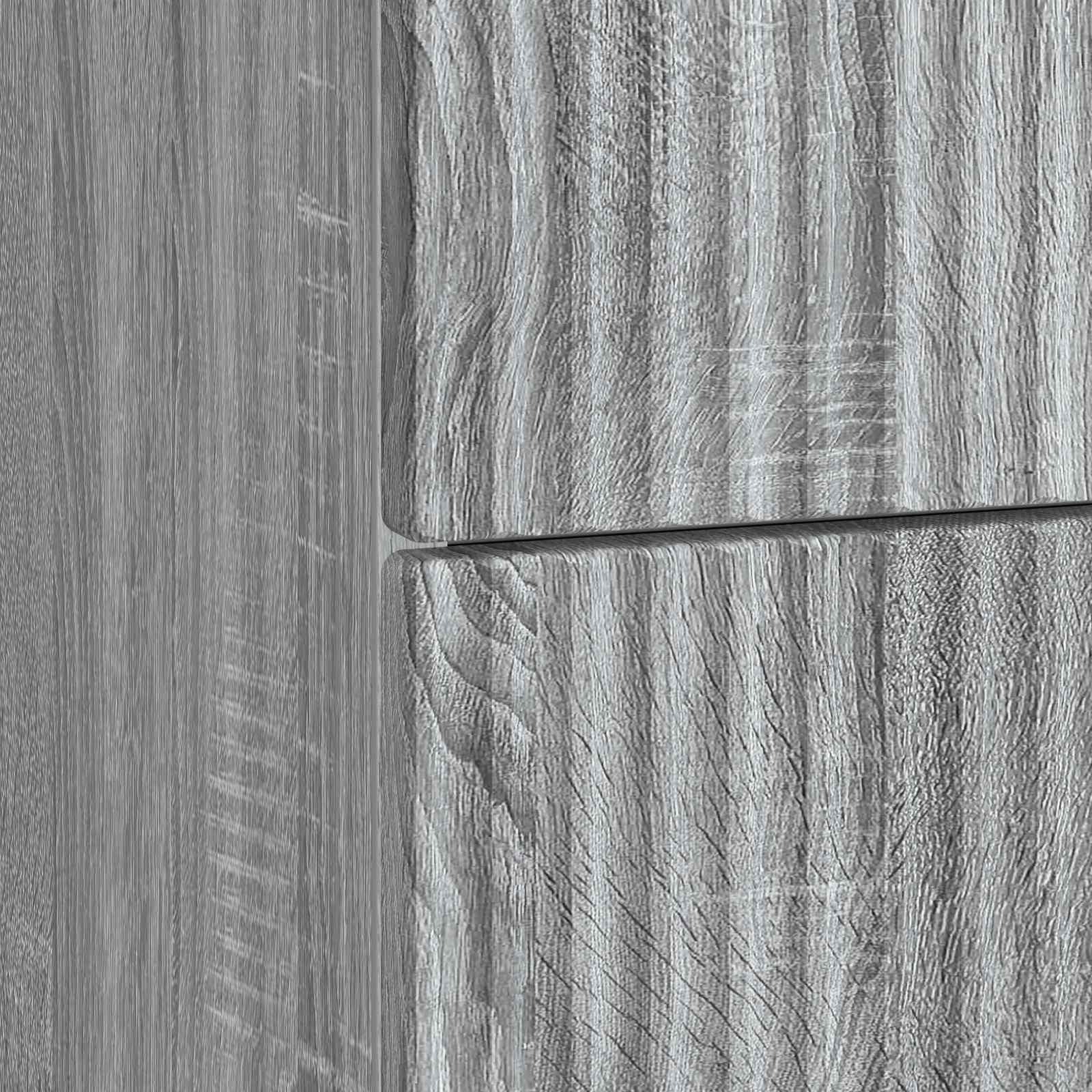 Noćni ormar Siva sonoma 43 x 34,5 x 48 cm Konstruirano drvo