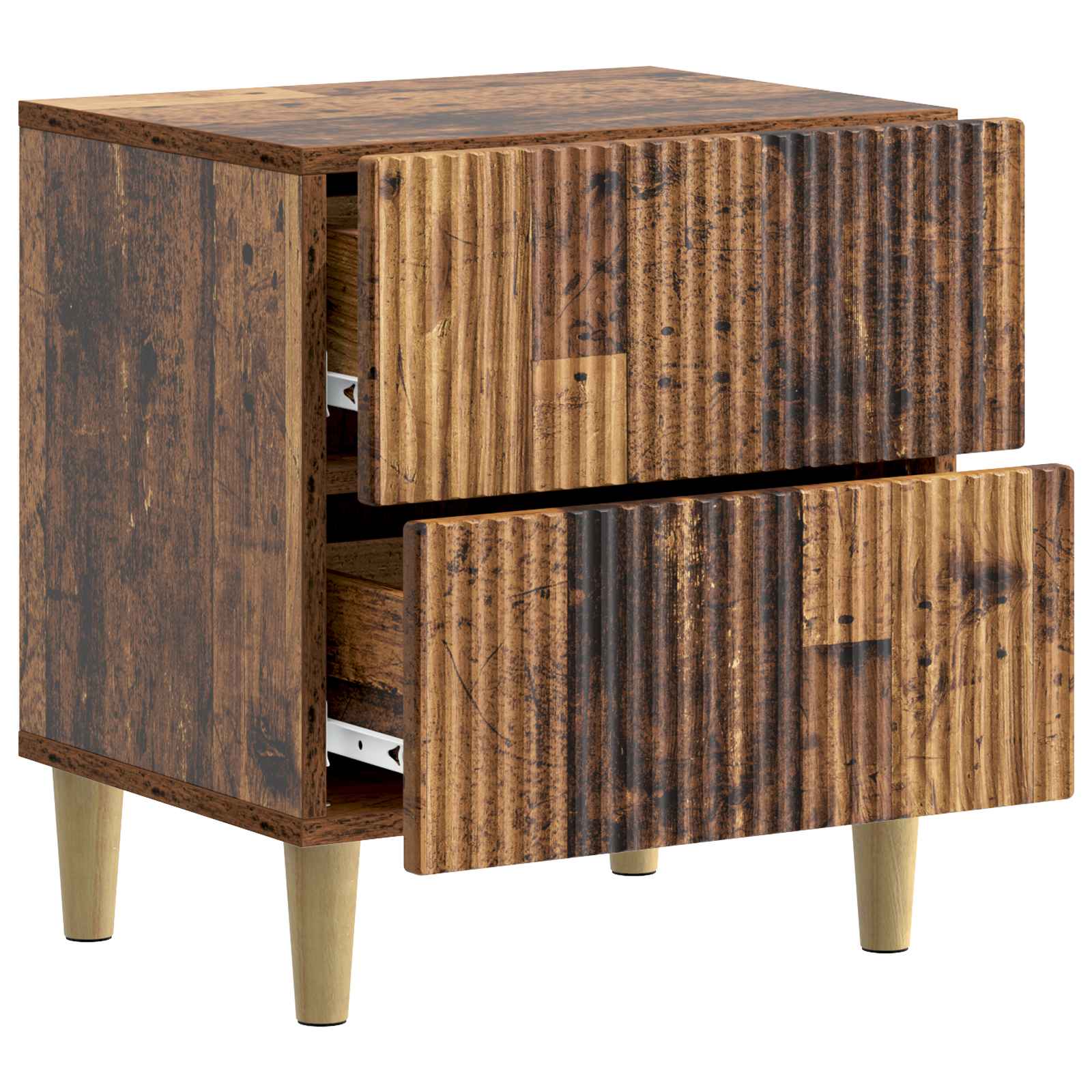 Noćni ormar Staro drvo 43 x 34,5 x 48 cm Konstruirano drvo