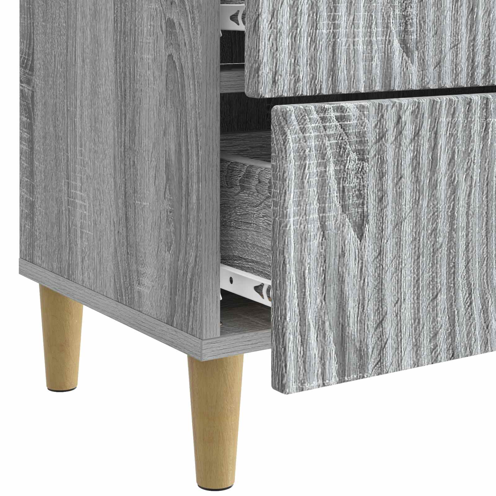 Noćni ormar Siva sonoma 62 x 34,5 x 48 cm Konstruirano drvo
