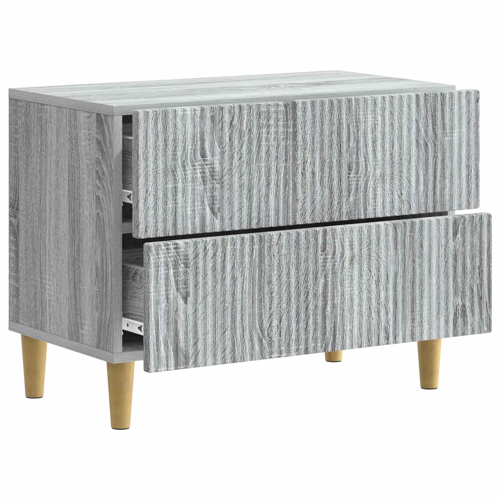 Noćni ormar Siva sonoma 62 x 34,5 x 48 cm Konstruirano drvo