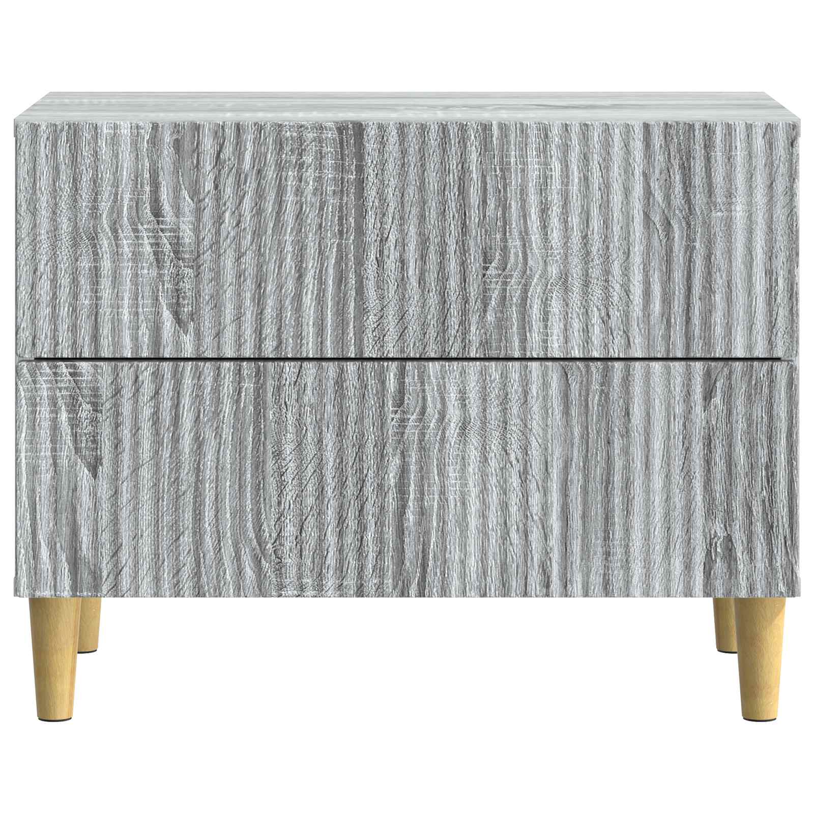 Noćni ormar Siva sonoma 62 x 34,5 x 48 cm Konstruirano drvo