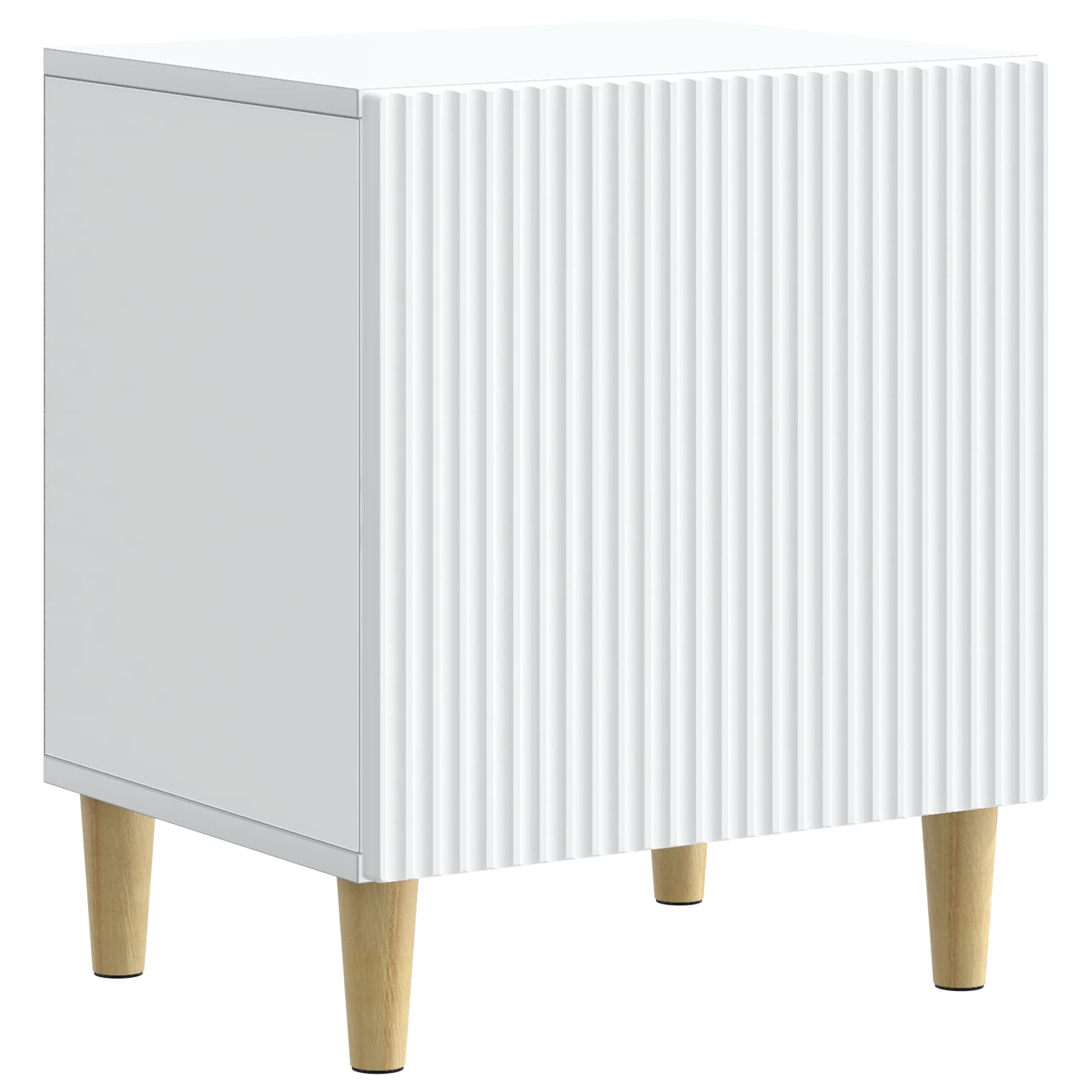 Noćni ormar 2 pcs Bijela 43 x 34,5 x 50 cm Konstruirano drvo