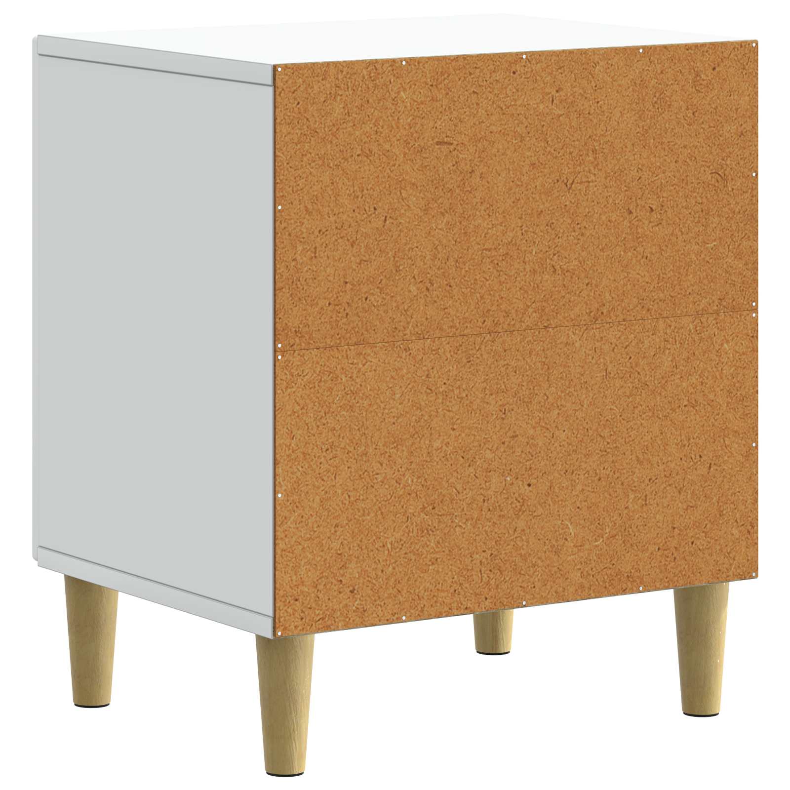 Noćni ormar 2 pcs Bijela 43 x 34,5 x 50 cm Konstruirano drvo