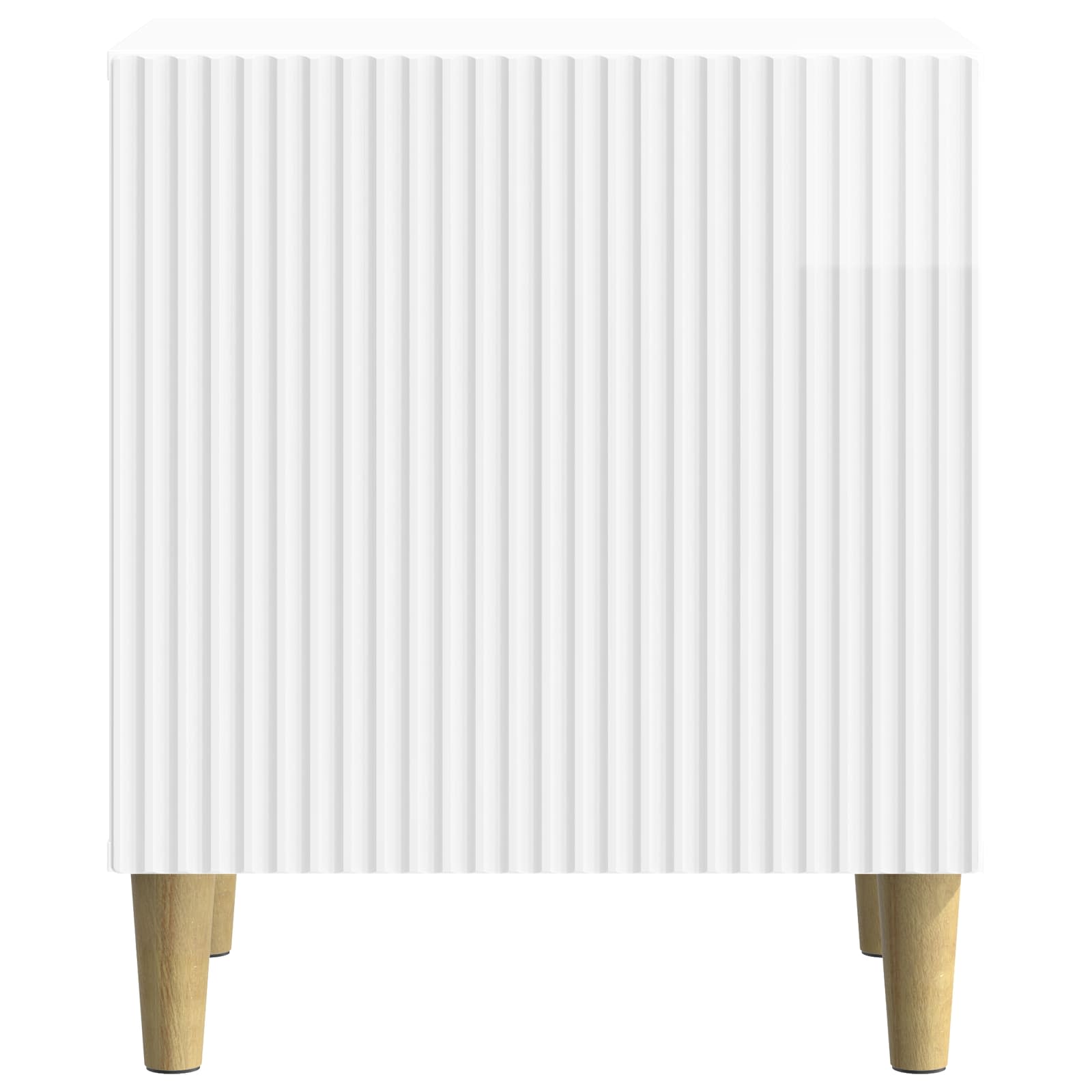 Noćni ormar 2 pcs Bijela visokog sjaja 43 x 34,5 x 50 cm