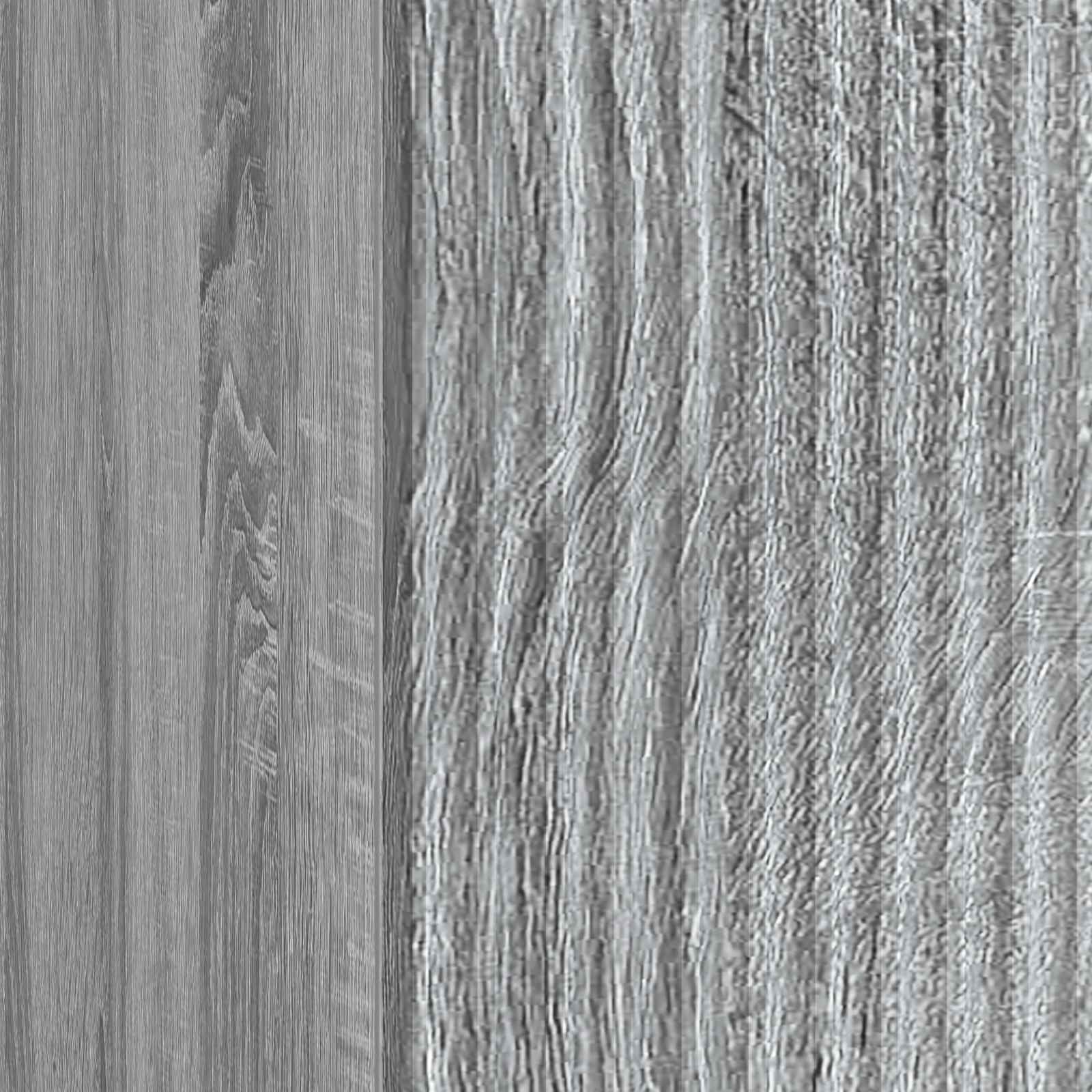 Noćni ormar 2 pcs Siva sonoma 43 x 34,5 x 50 cm