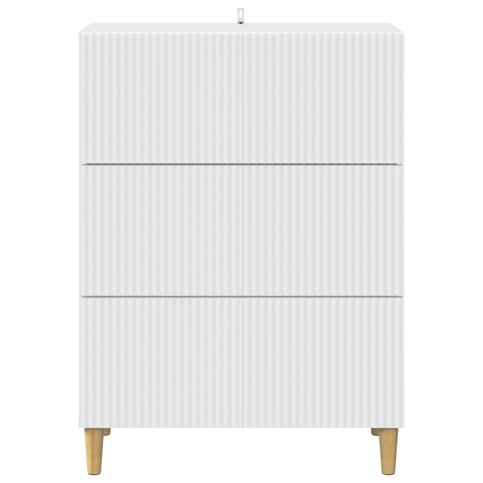 Ormar s ladicama Bijela 66 x 34,5 x 90 cm Konstruirano drvo