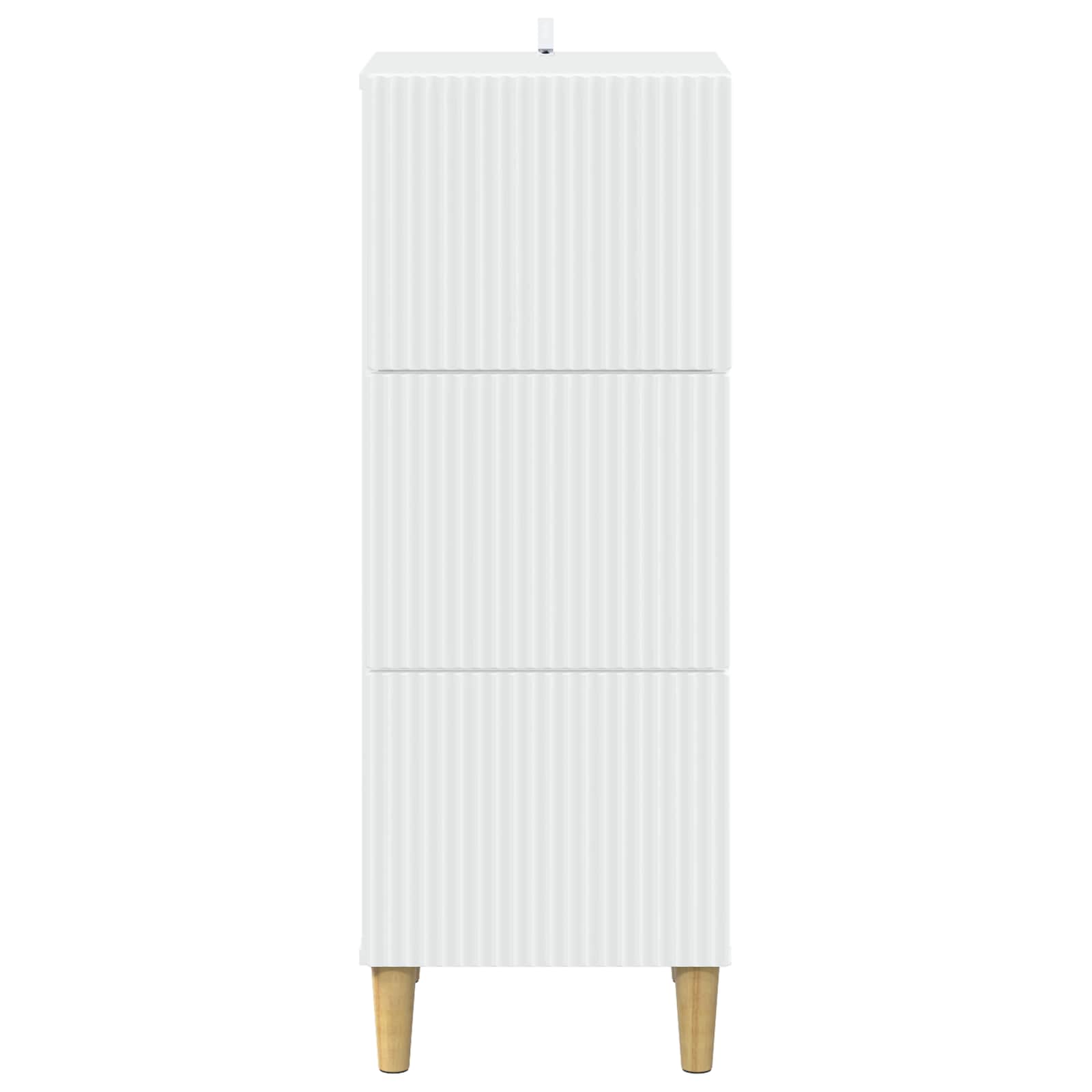 Ormar s ladicama Bijela 33 x 34,5 x 90 cm Konstruirano drvo