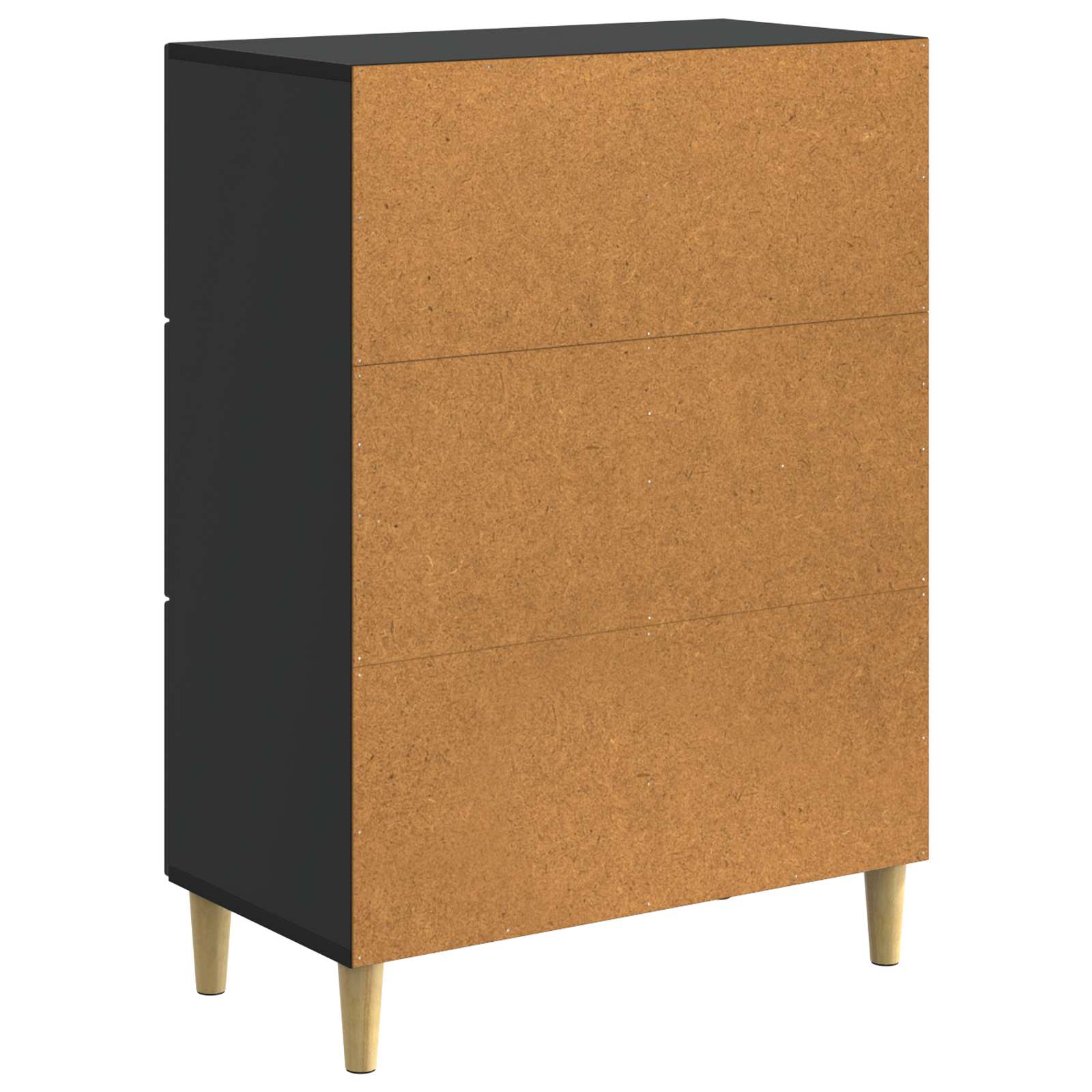 Kreveta s ladicama Crna 66 x 34,5 x 90 cm Konstruirano drvo