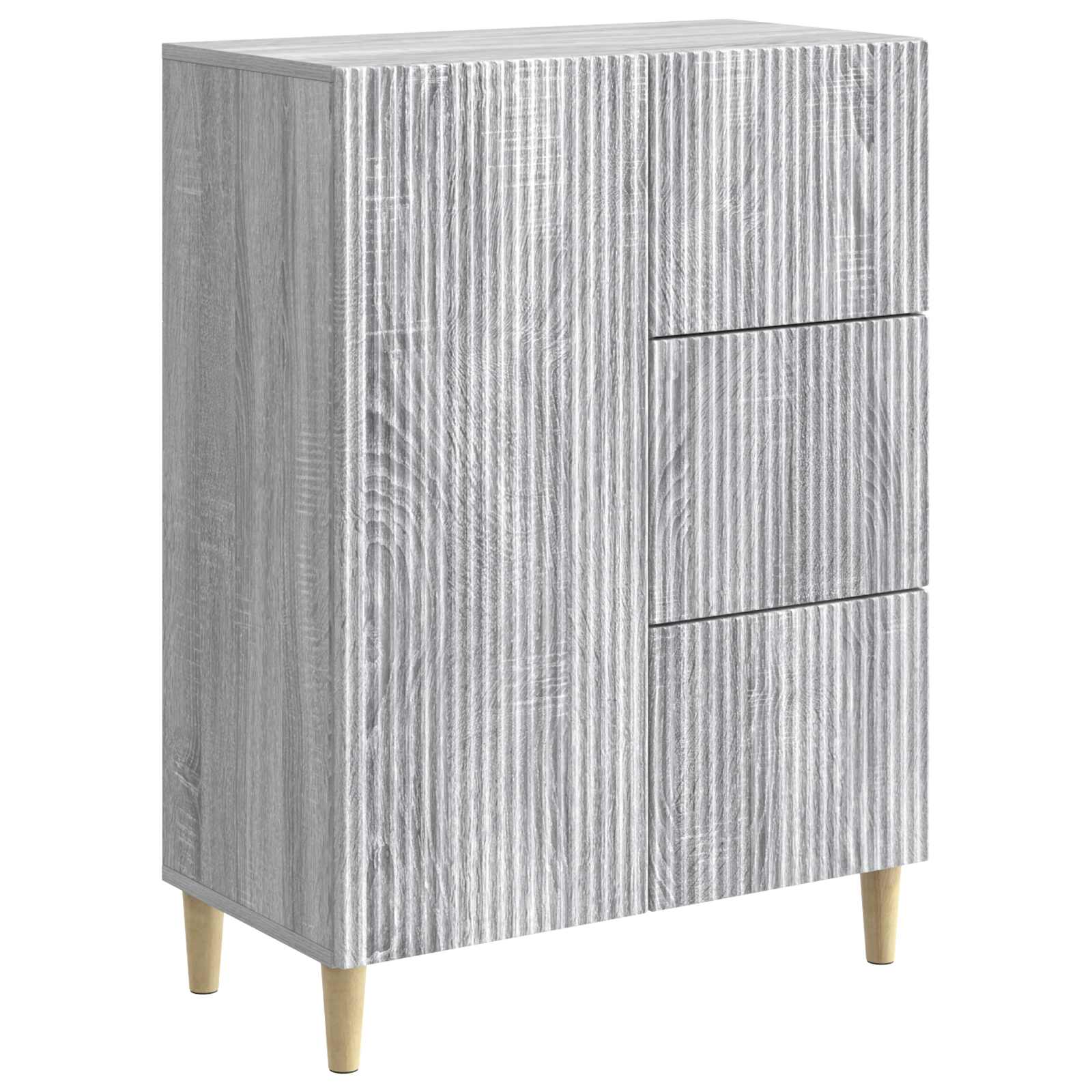 Kreveta Siva sonoma 66 x 34,5 x 90 cm Konstruirano drvo