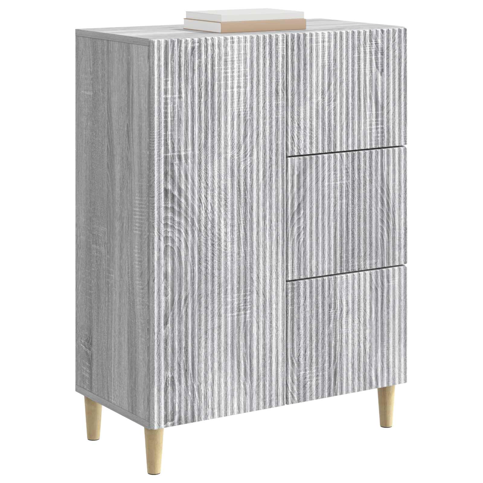 Kreveta Siva sonoma 66 x 34,5 x 90 cm Konstruirano drvo