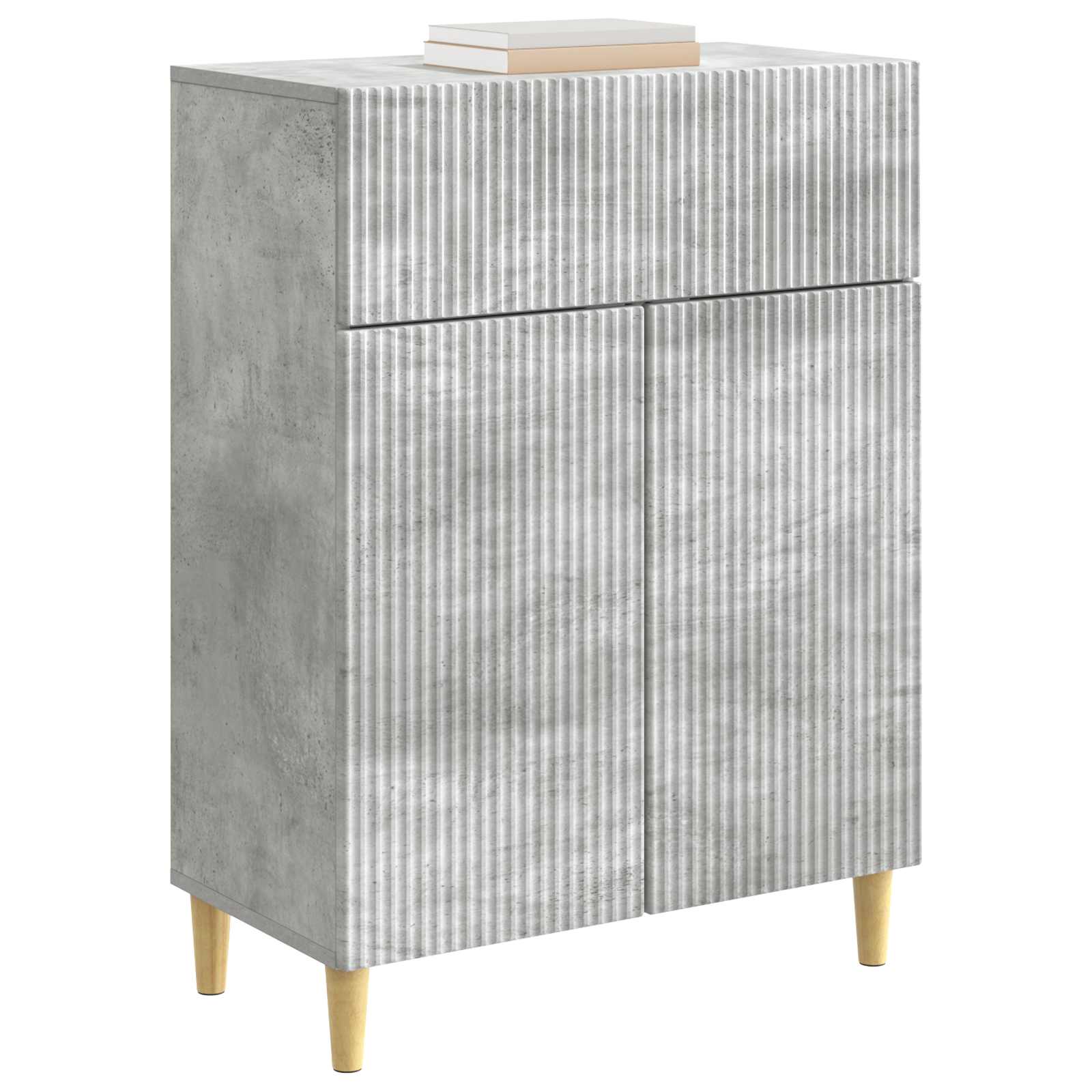 Kreveta Betonska siva 66 x 34,5 x 90 cm Konstruirano drvo