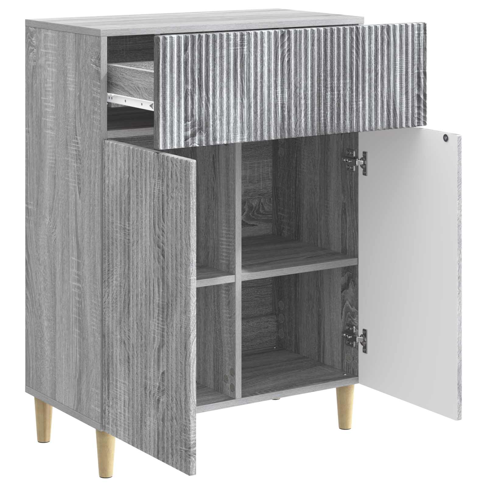 Kreveta Siva sonoma 66 x 34,5 x 90 cm Konstruirano drvo