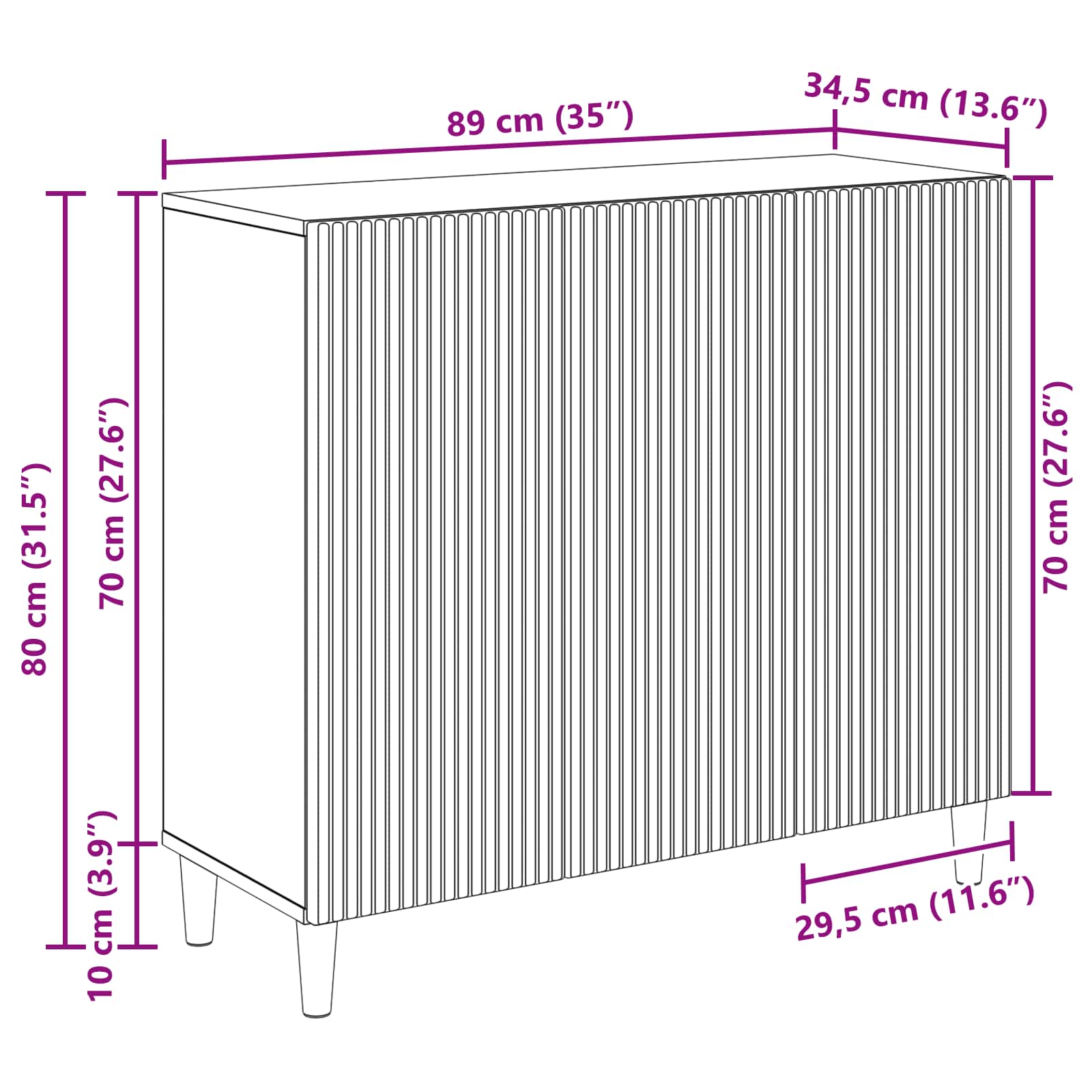 Kreveta Hrast sonoma 89 x 34,5 x 80 cm Konstruirano drvo