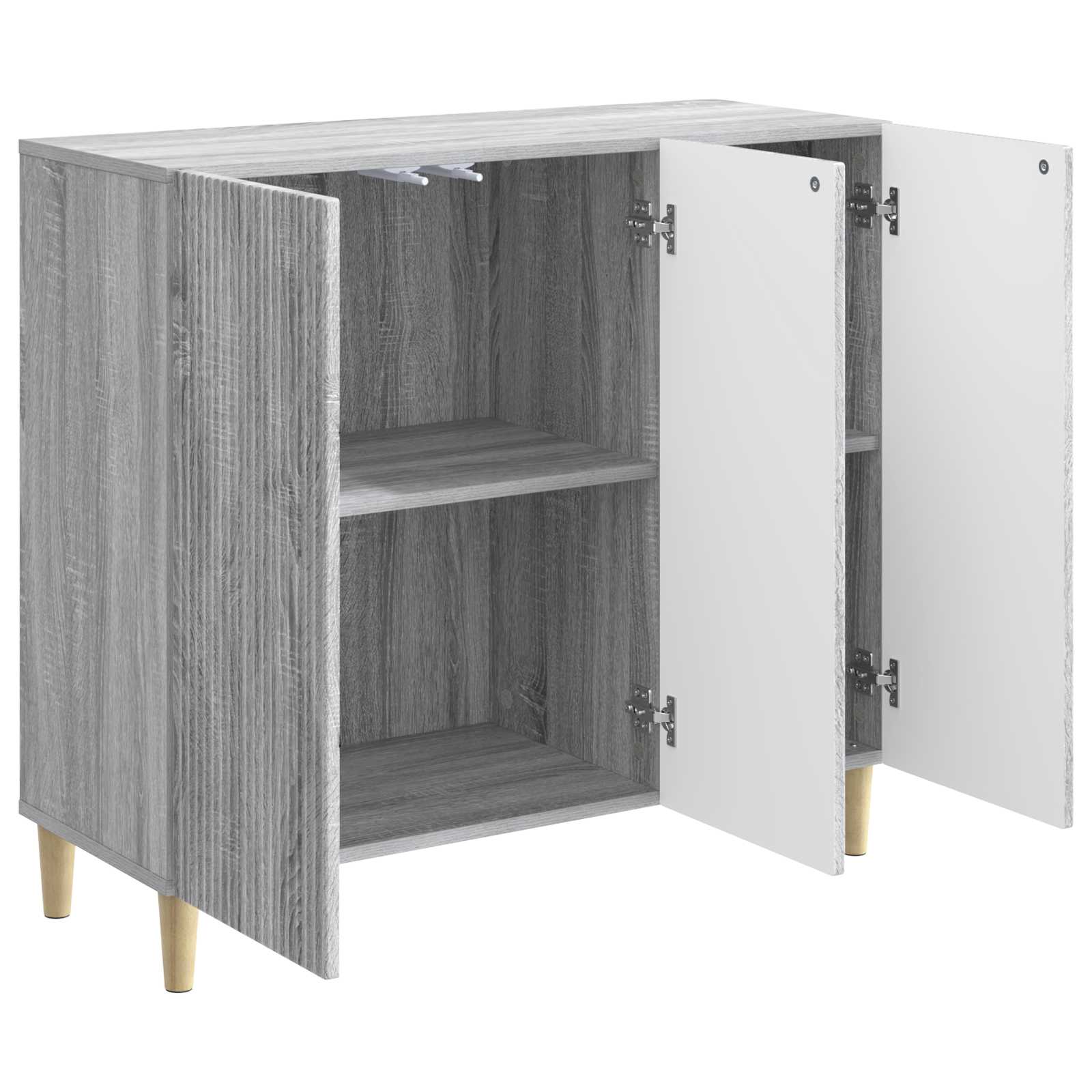 Kreveta Siva sonoma 89 x 34,5 x 80 cm Konstruirano drvo