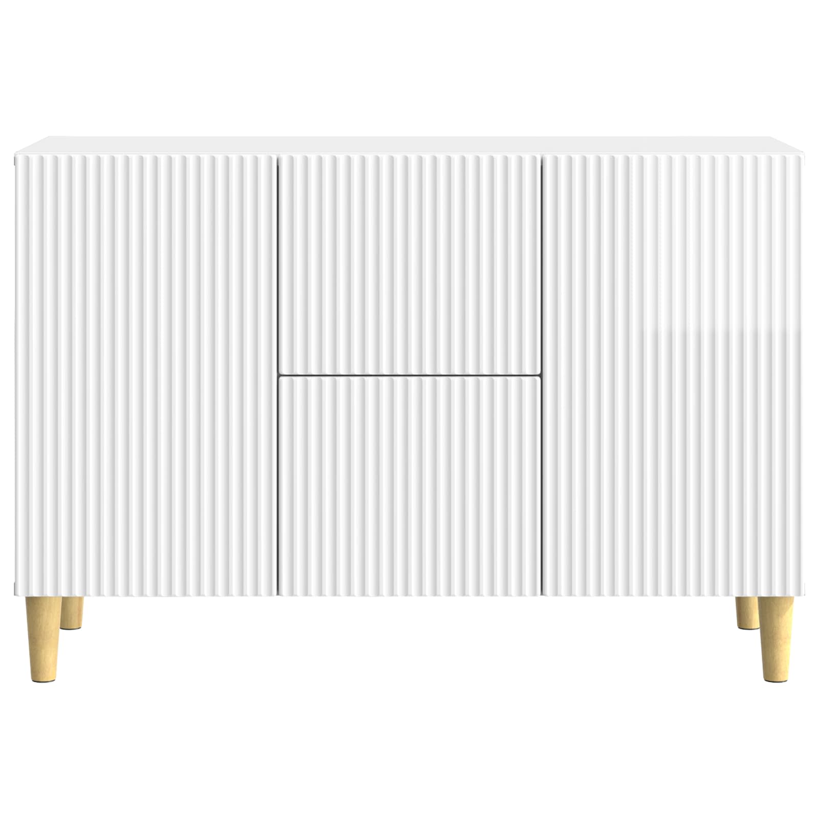 Kreveta s ladicama Bijela visokog sjaja 89 x 34,5 x 60 cm