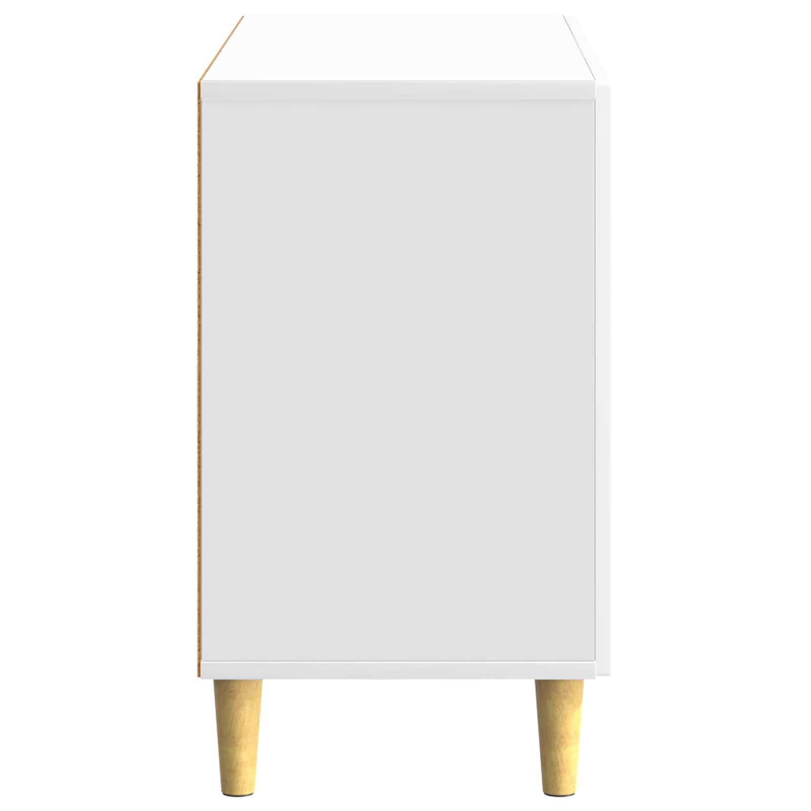 Kreveta s ladicama Bijela visokog sjaja 89 x 34,5 x 60 cm