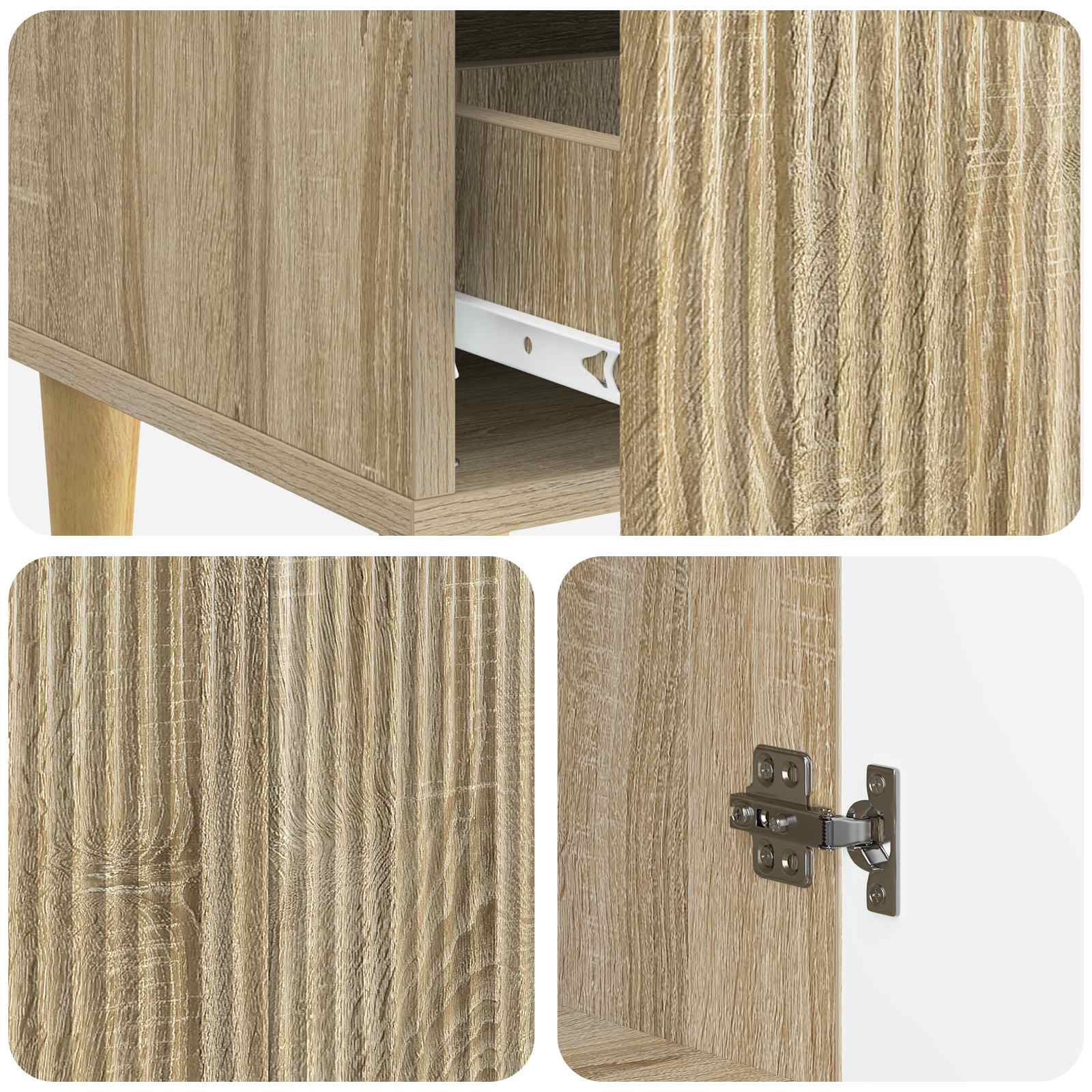 Kreveta Hrast sonoma 66 x 34,5 x 95 cm Konstruirano drvo