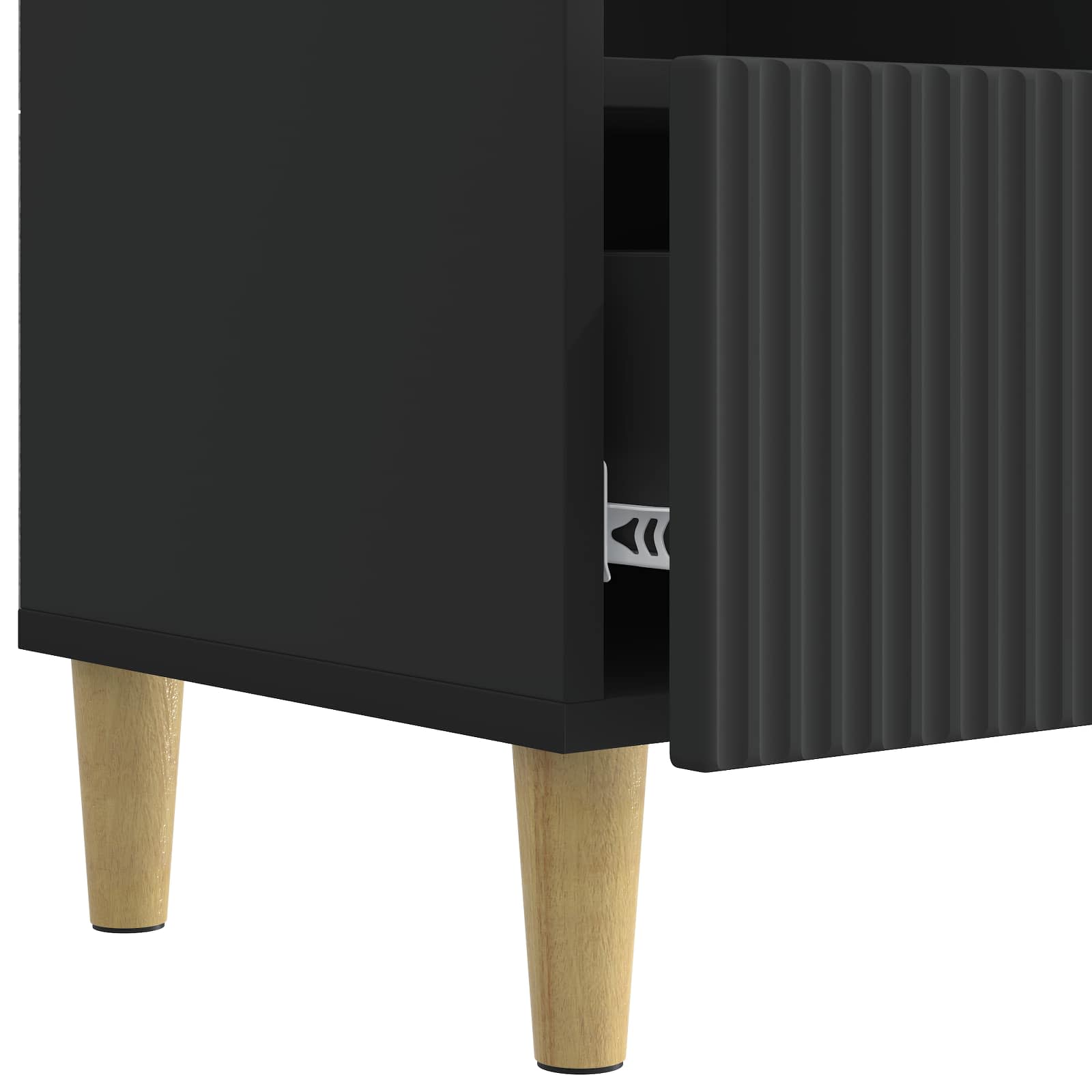 TV ormar s ladicama Crna 102 x 34,5 x 50 cm Konstruirano drvo