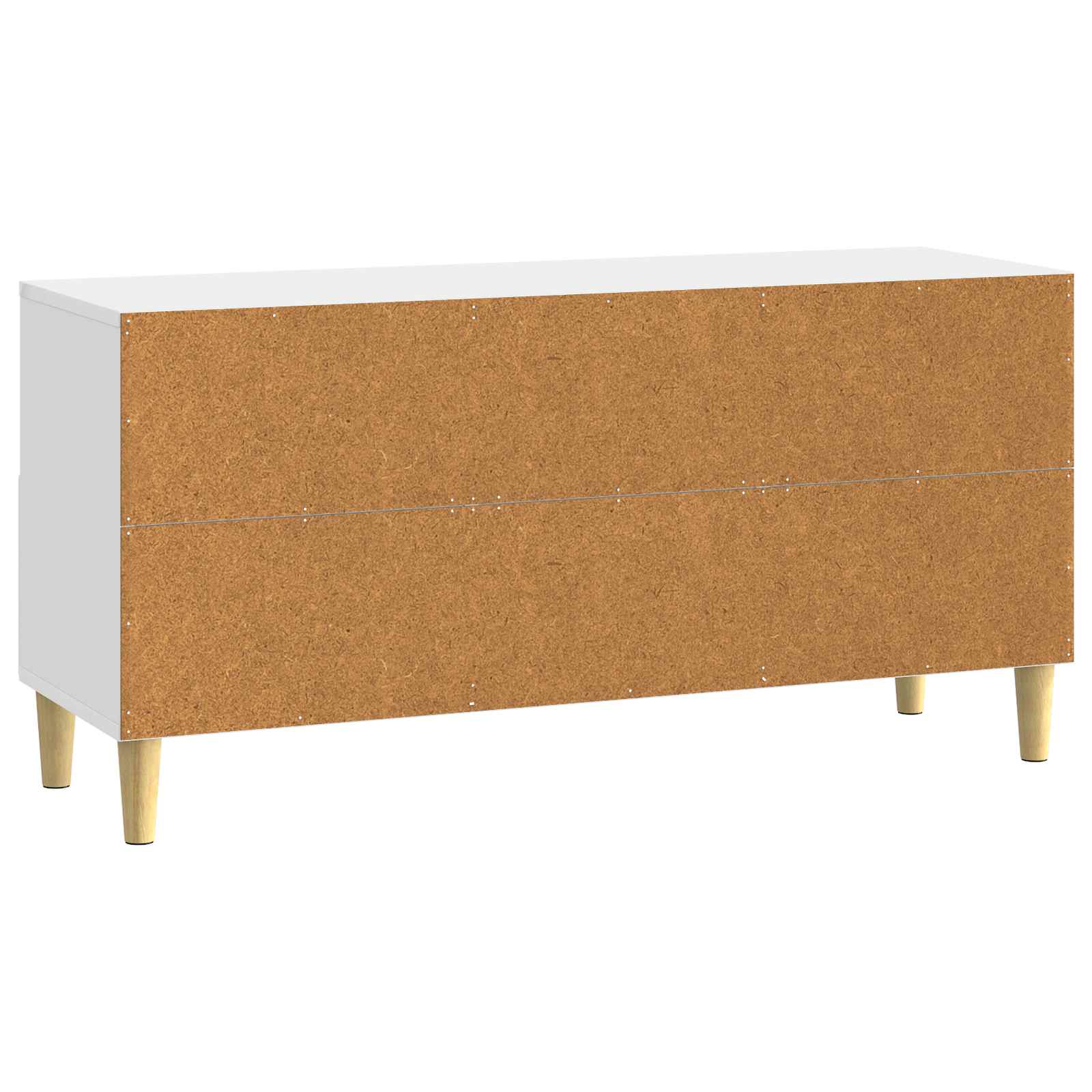 TV ormar s ladicama Bijela visokog sjaja 102 x 34,5 x 50 cm