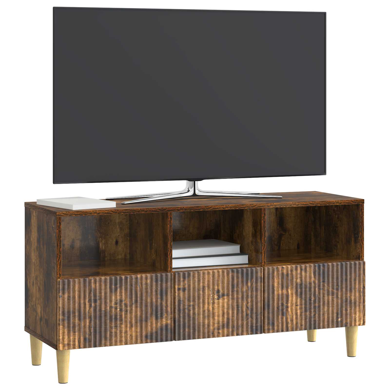 TV ormar Dimljeni hrast 102 x 34,5 x 50 cm Konstruirano drvo